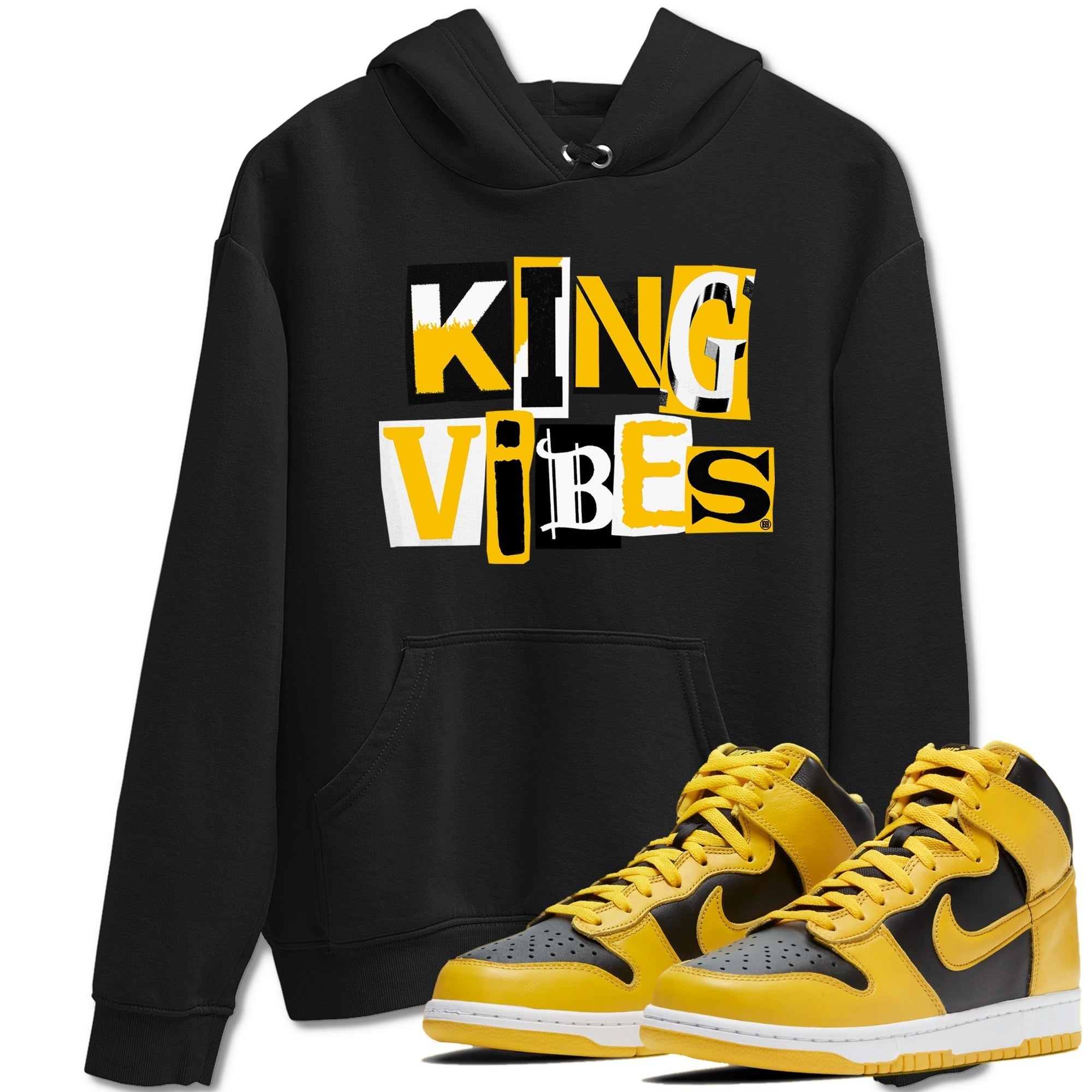 King Vibes snkmatch Tees - Dunk High Pollen