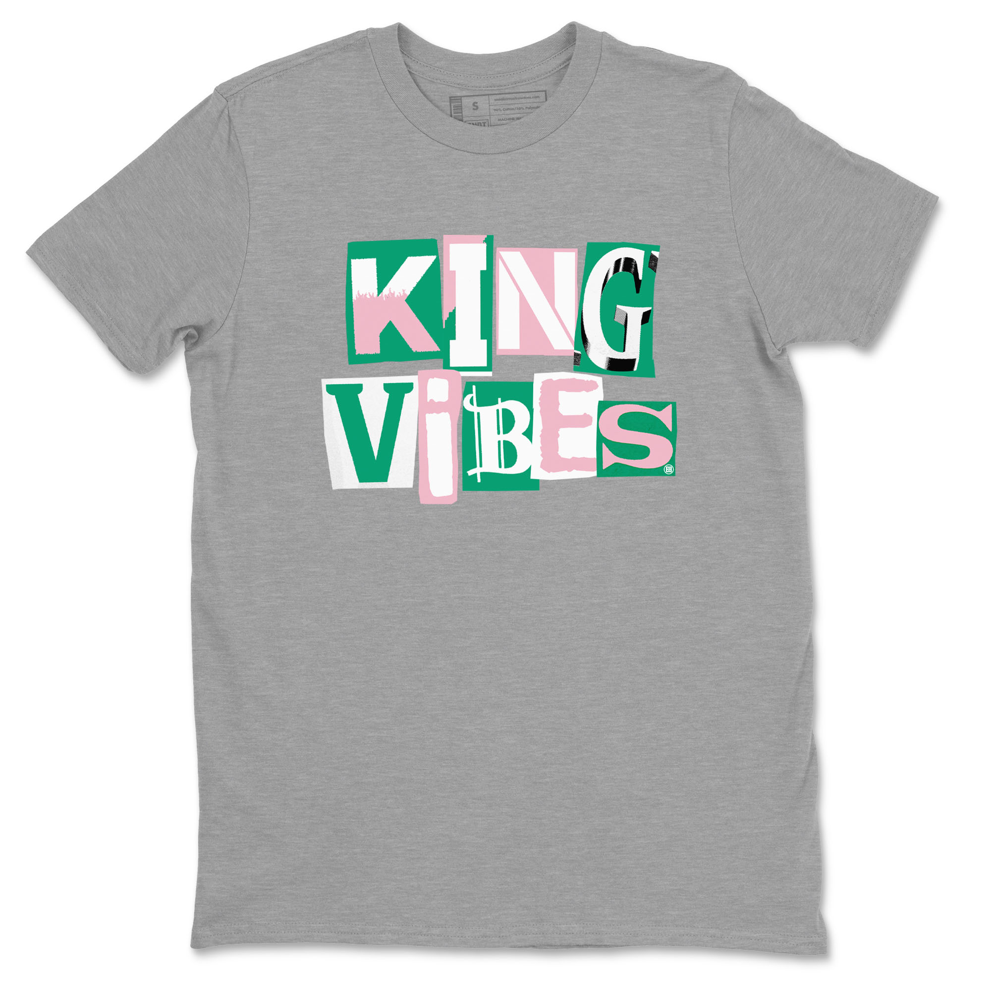 King Vibes snkmatch Tees - Dunk Medium Soft Pink Malachite