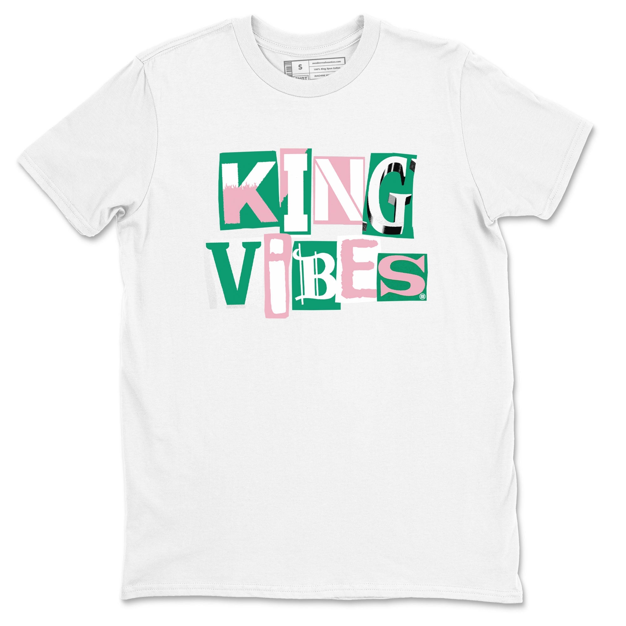 King Vibes snkmatch Tees - Dunk Medium Soft Pink Malachite