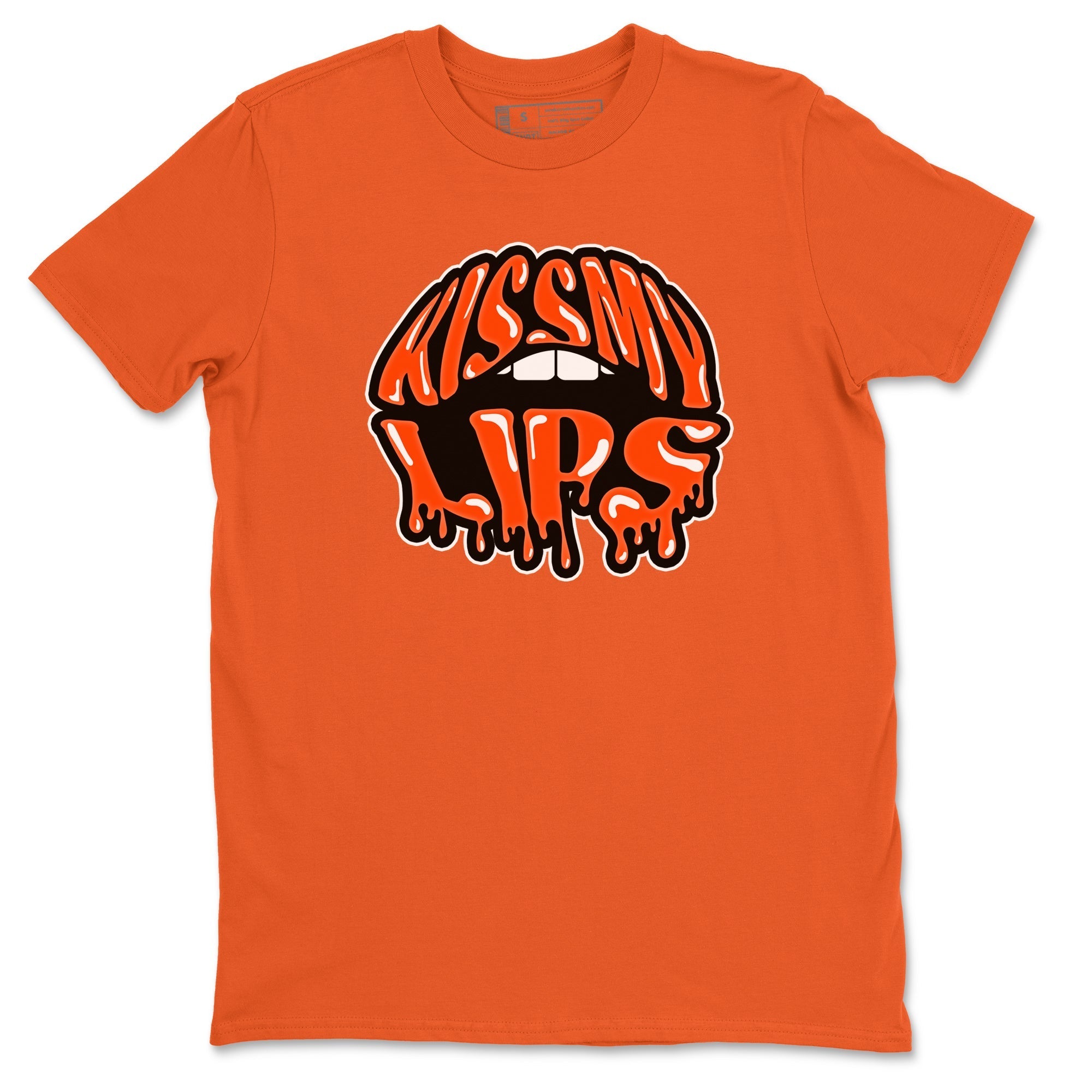 Kiss My Lips Unisex Tops - Air Jordan 12 Brilliant Orange
