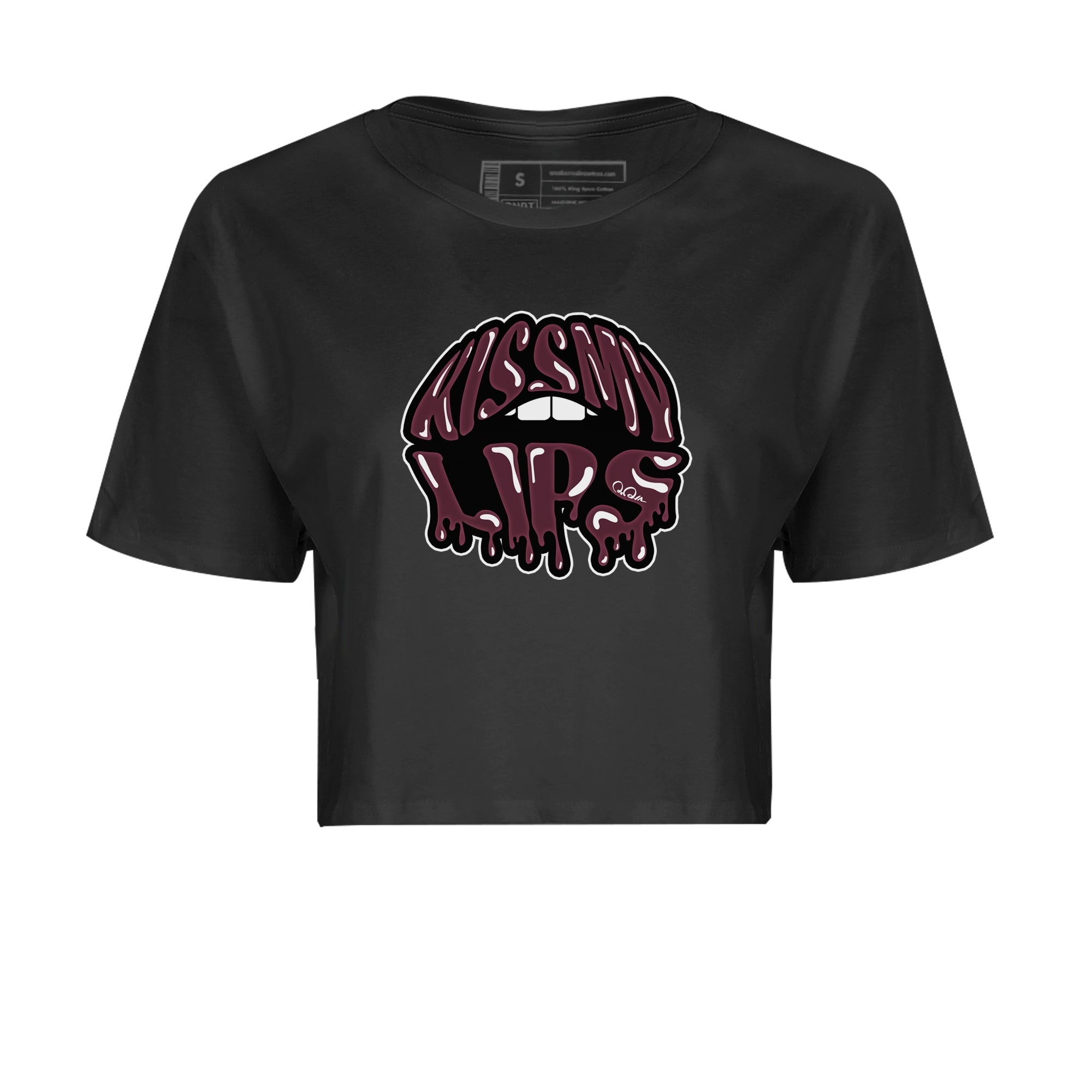Kiss My Lips Women's Tops - Air Jordan 5 Burgundy