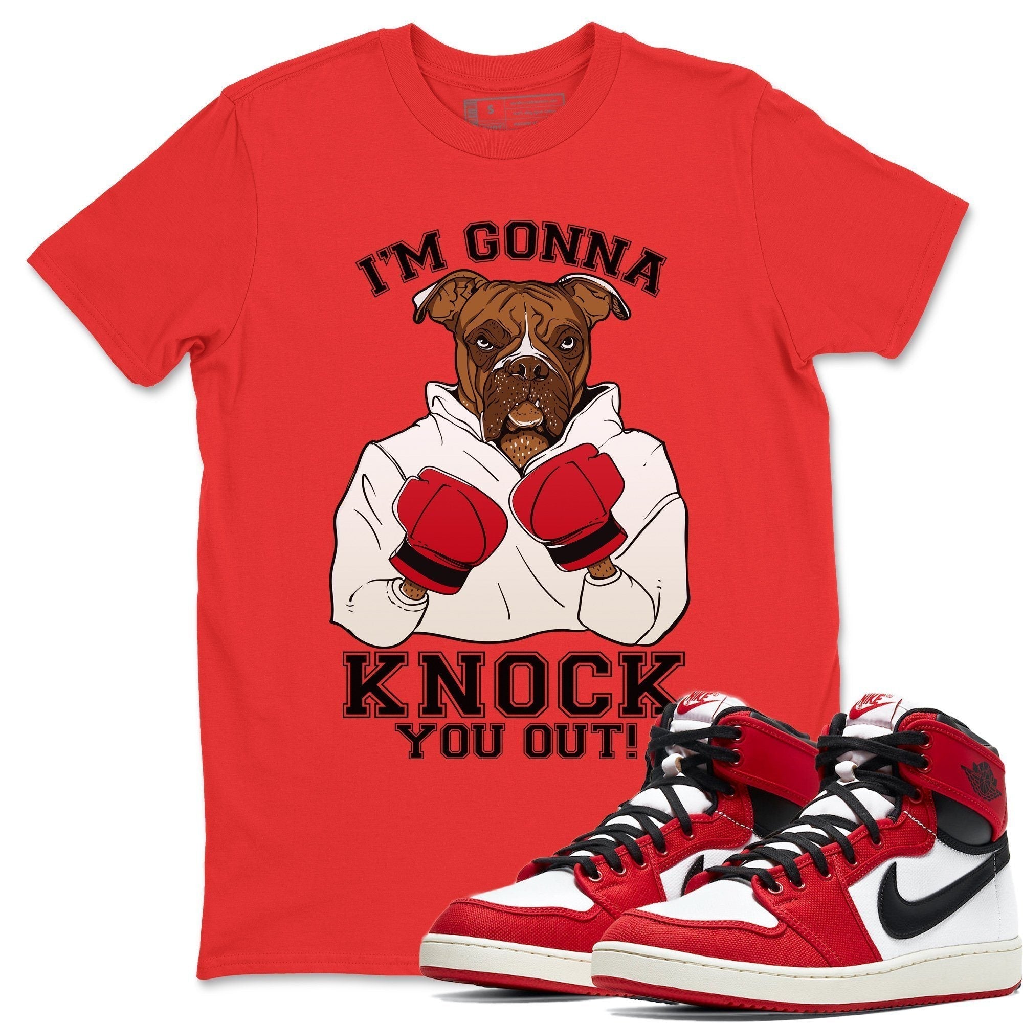 KO Boxer Unisex Tops - Air Jordan 1 Chicago