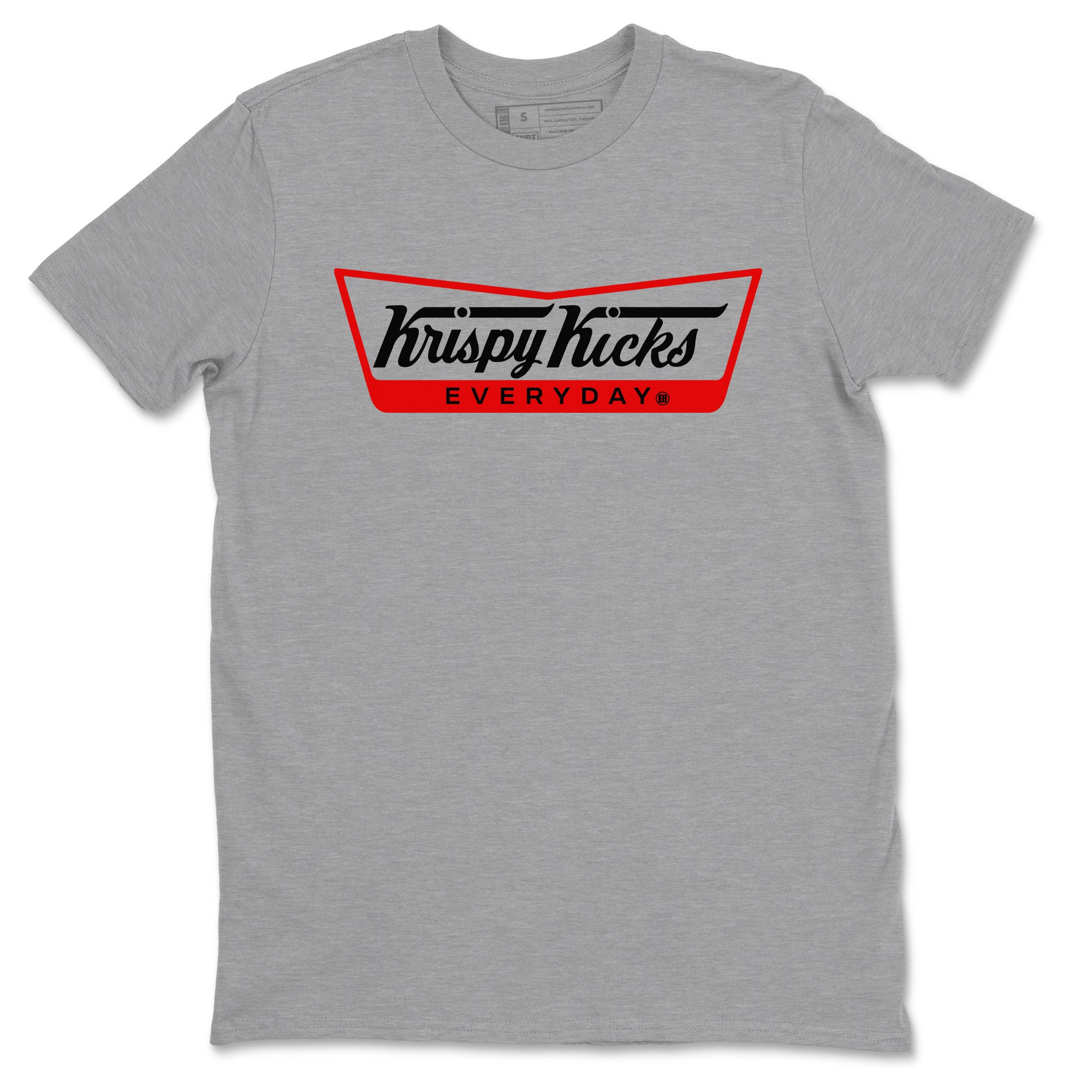 Krispy Kicks snkmatch Tees - Air Jordan 1 Black Toe Reimagined
