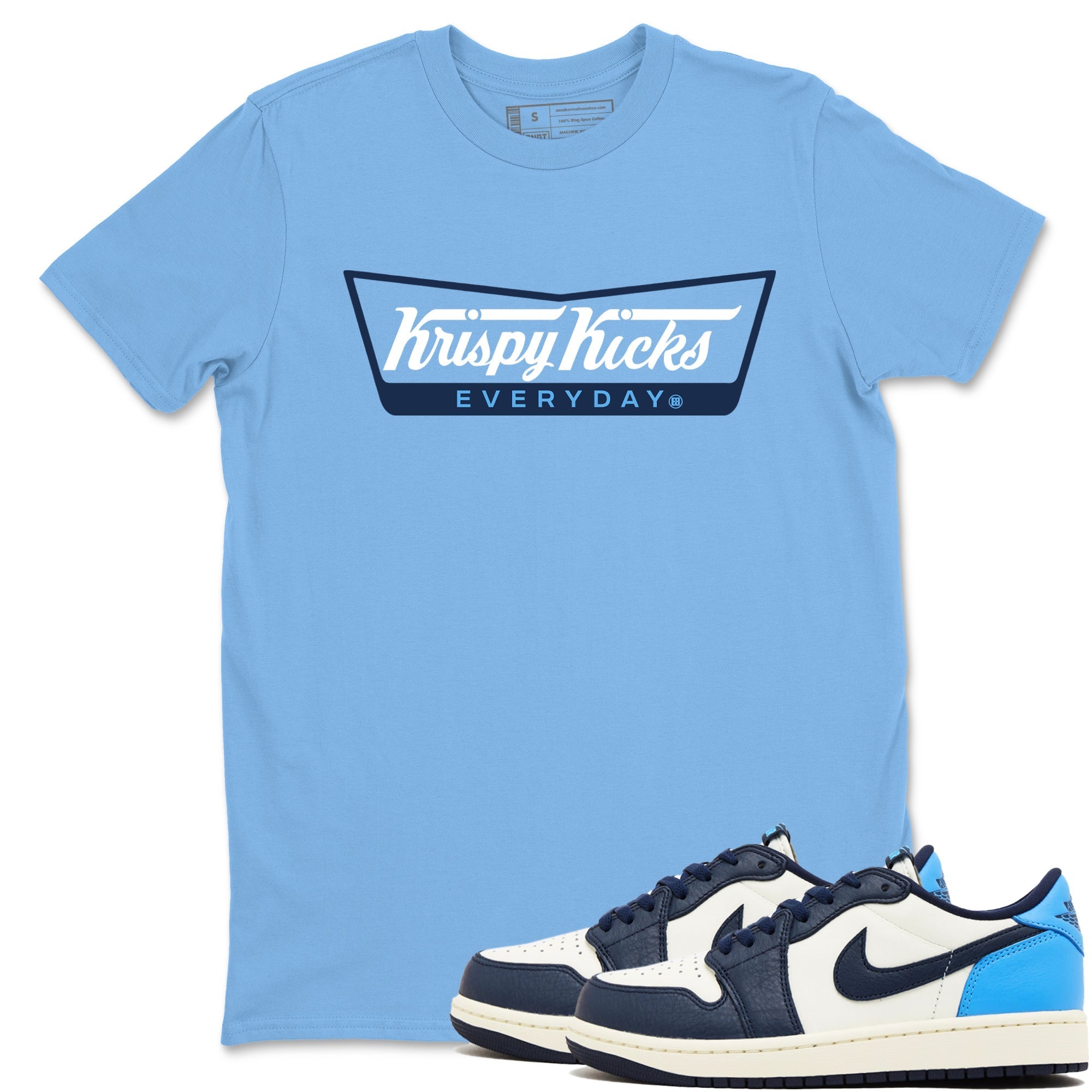 krispy Kicks snkmatch Tees - Air Jordan 1 Obsidian