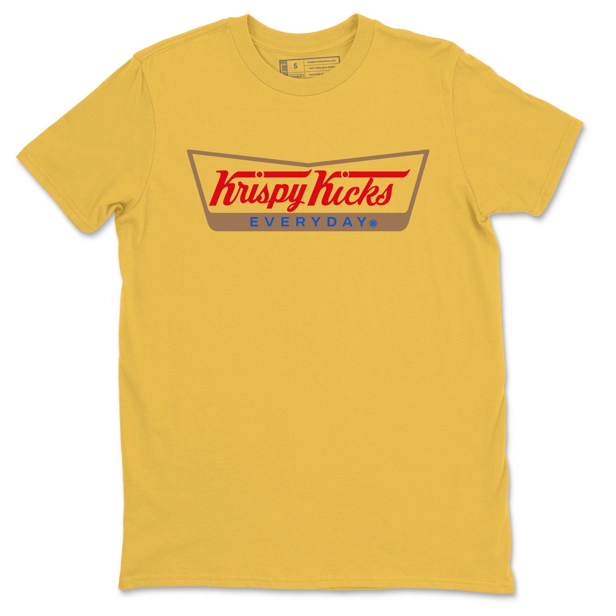 Krispy Kicks snkmatch Tees - Air Jordan 1 Travis Scott Canary