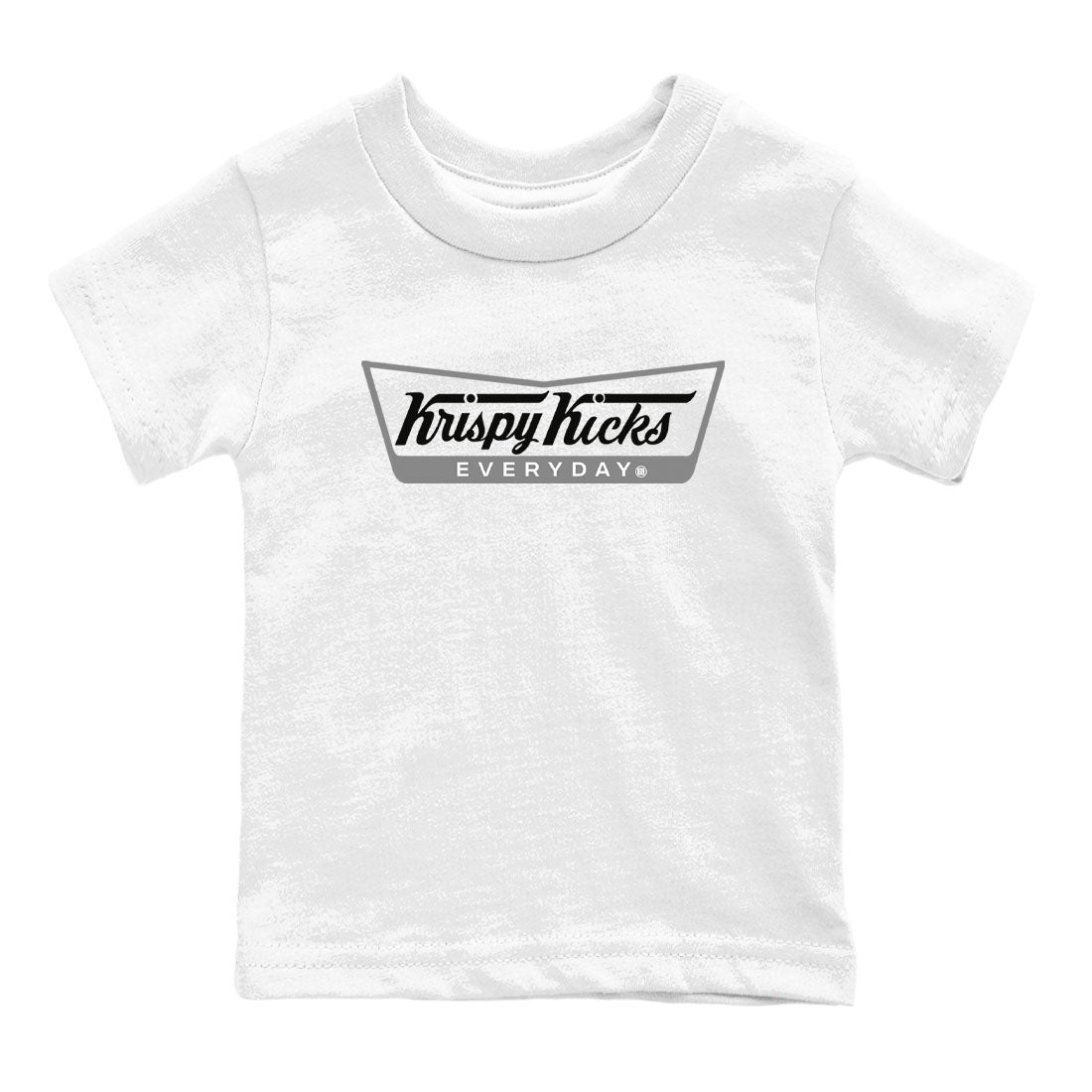 Krispy Kicks snkmatch Tees Kids - Air Jordan 1 Wolf Grey