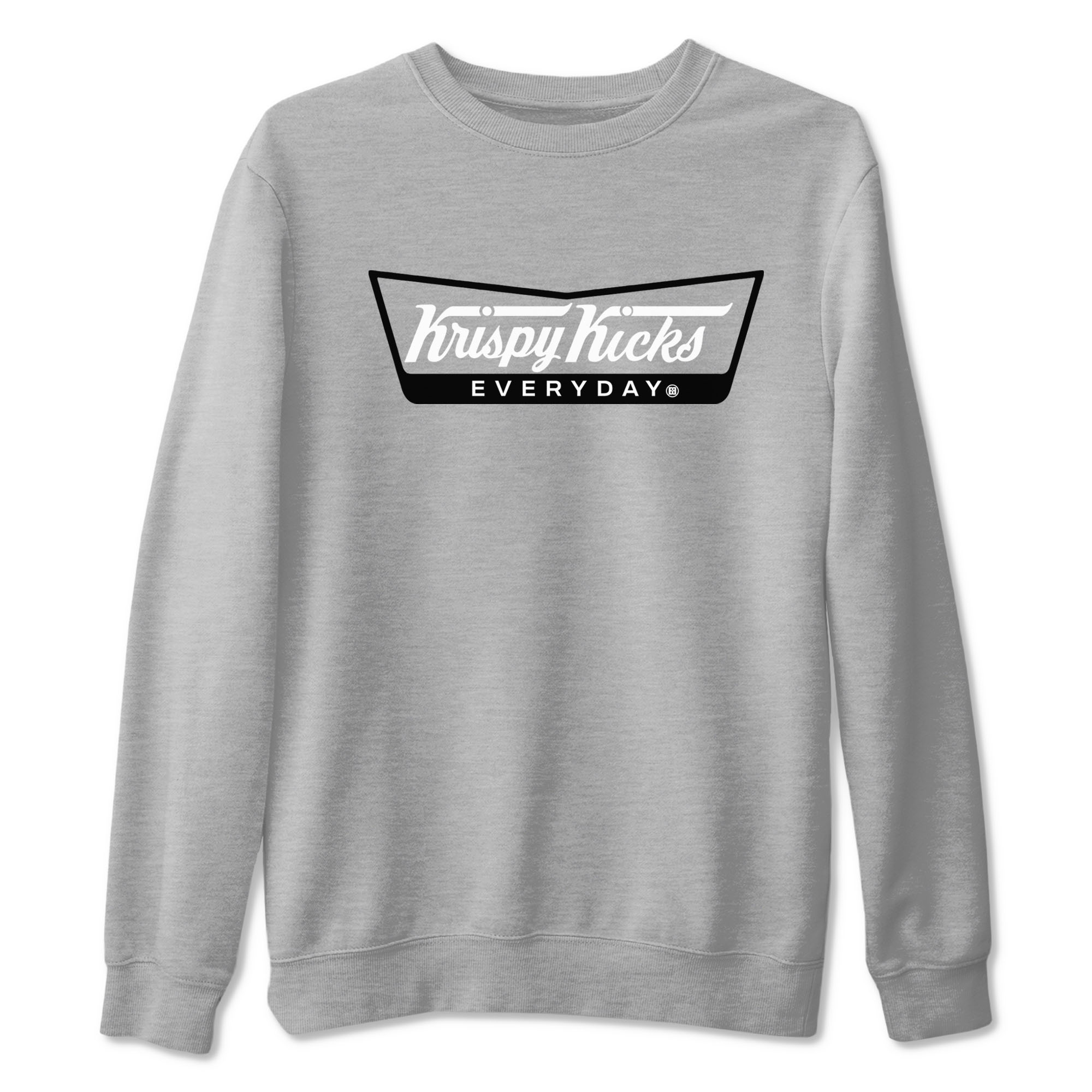 Krispy Kicks snkmatch Tees - Air Jordan 1 Wolf Grey