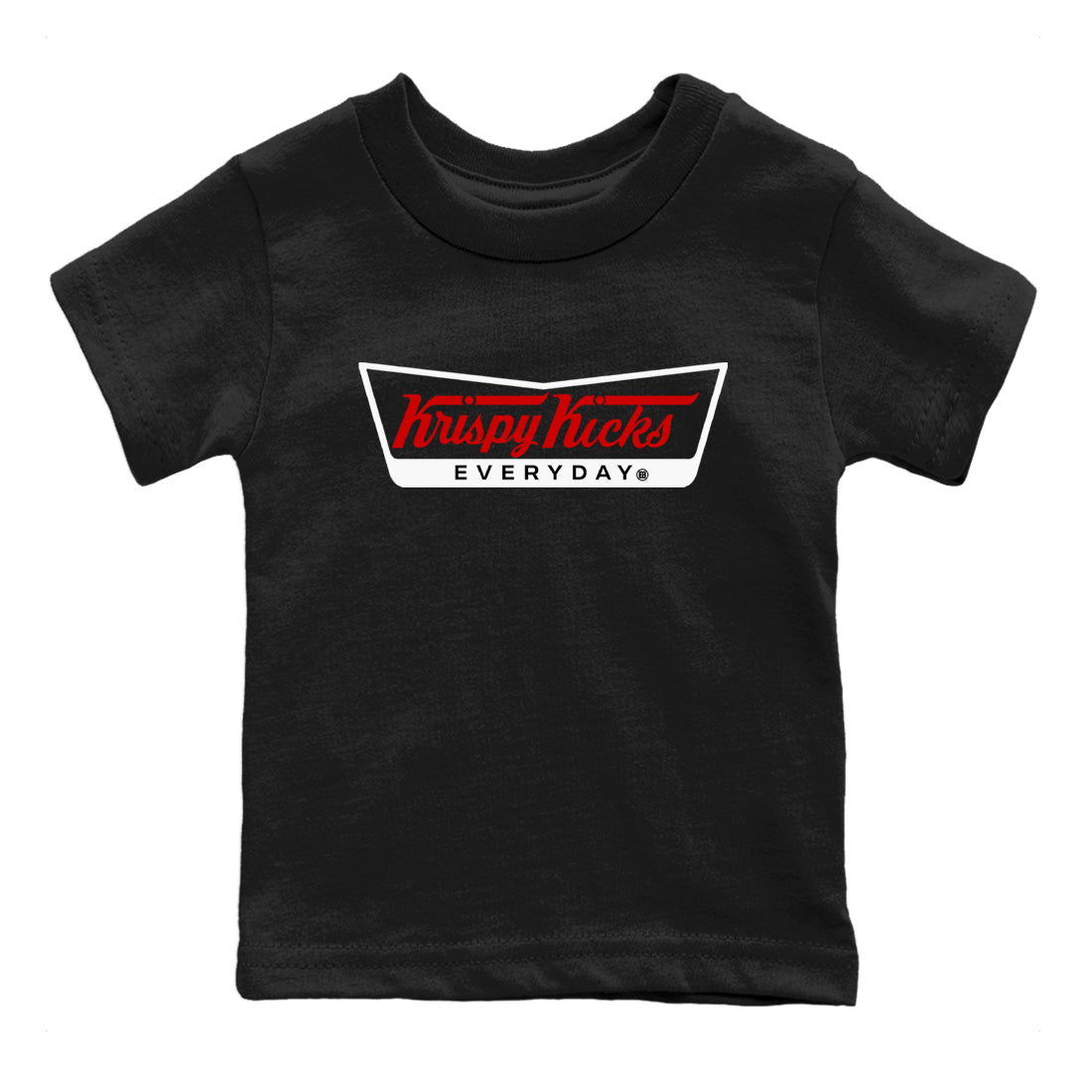 Krispy Kicks snkmatch Tees Kids - Air Jordan 14 Black Toe