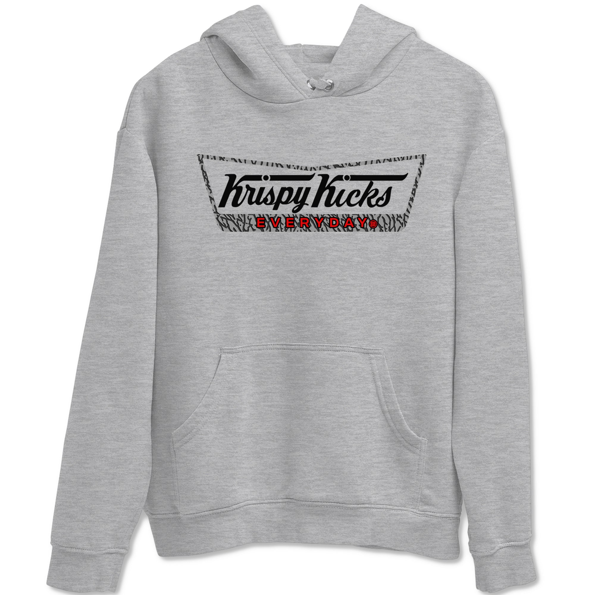 Krispy Kicks snkmatch Tees - Air Jordan 3 Black Cement