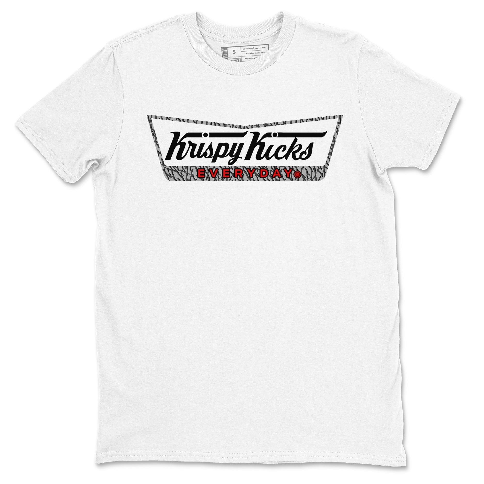 Krispy Kicks snkmatch Tees - Air Jordan 3 Black Cement