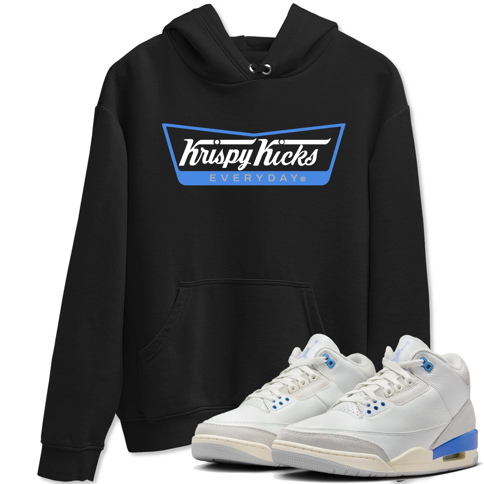 Krispy Kicks snkmatch Tees - Air Jordan 3 Lucky Shorts