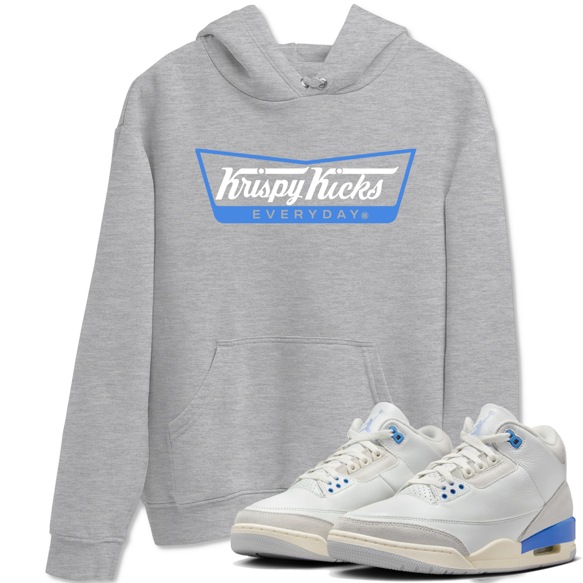 Krispy Kicks snkmatch Tees - Air Jordan 3 Lucky Shorts