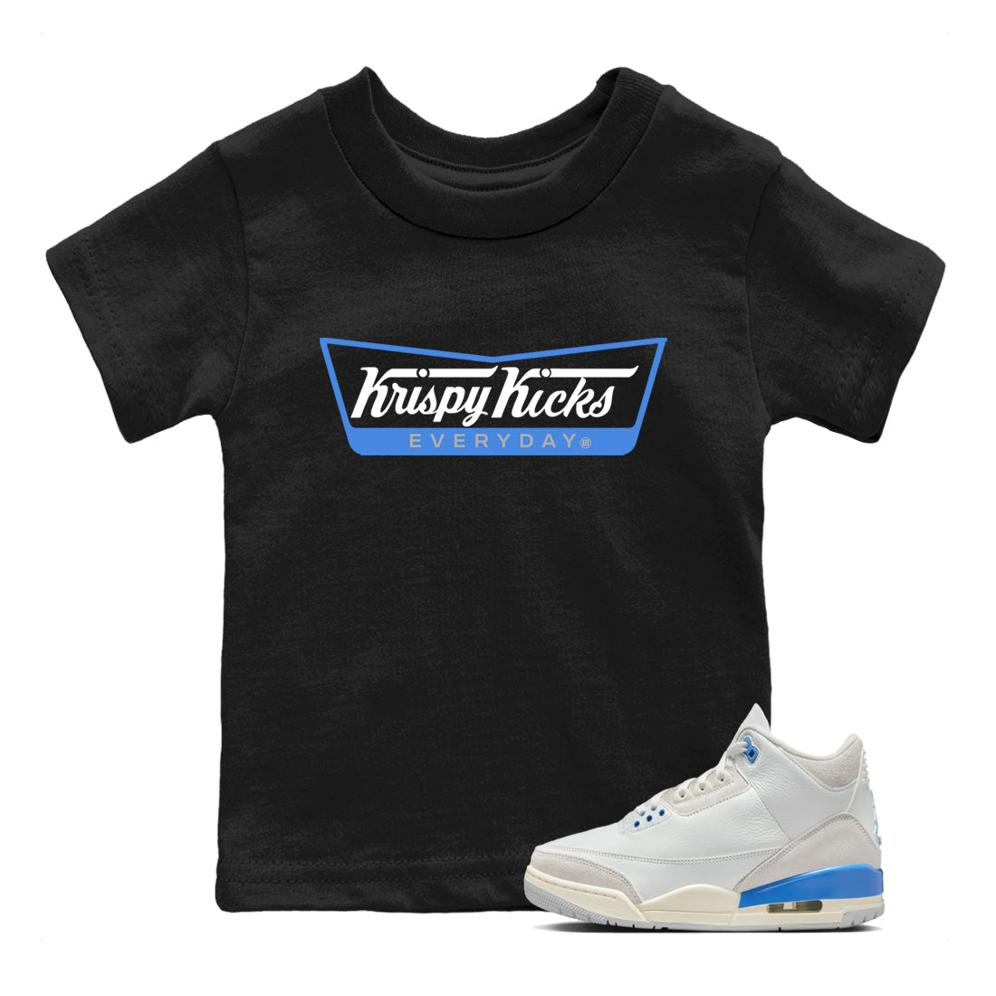 Krispy Kicks snkmatch Tees Kids - Air Jordan 3 Lucky Shorts
