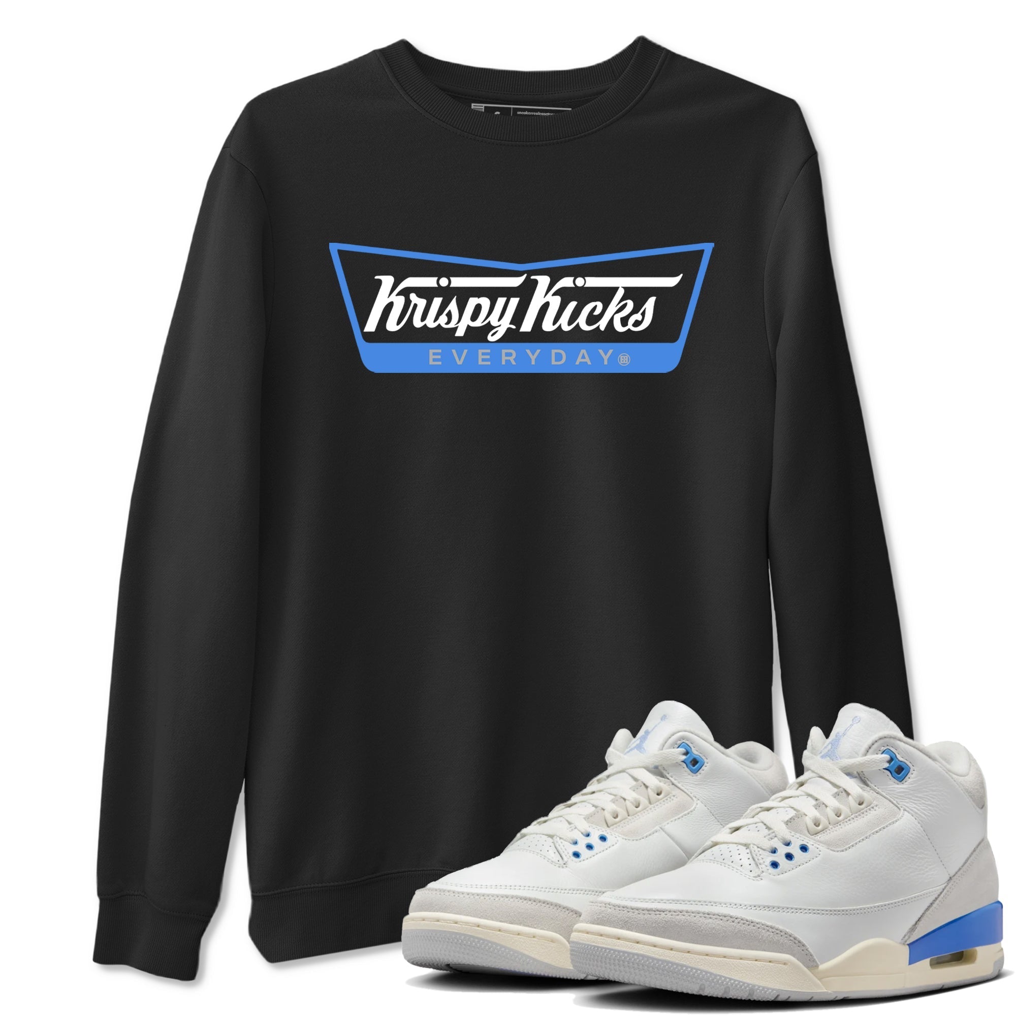 Krispy Kicks snkmatch Tees - Air Jordan 3 Lucky Shorts