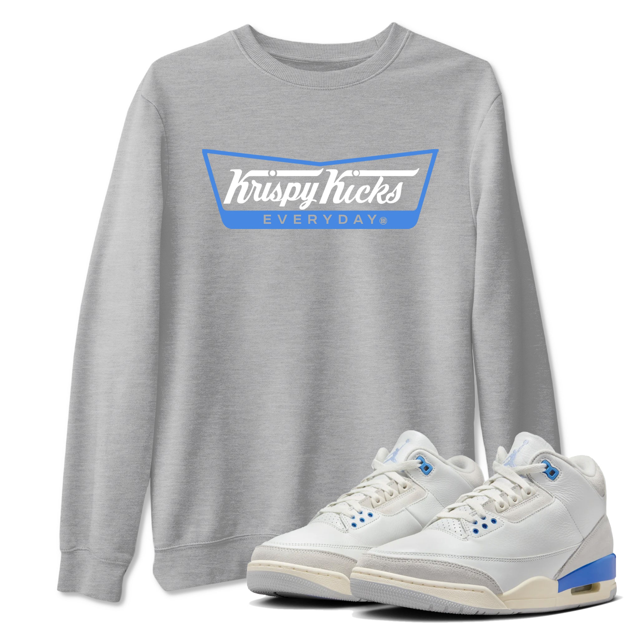 Krispy Kicks snkmatch Tees - Air Jordan 3 Lucky Shorts