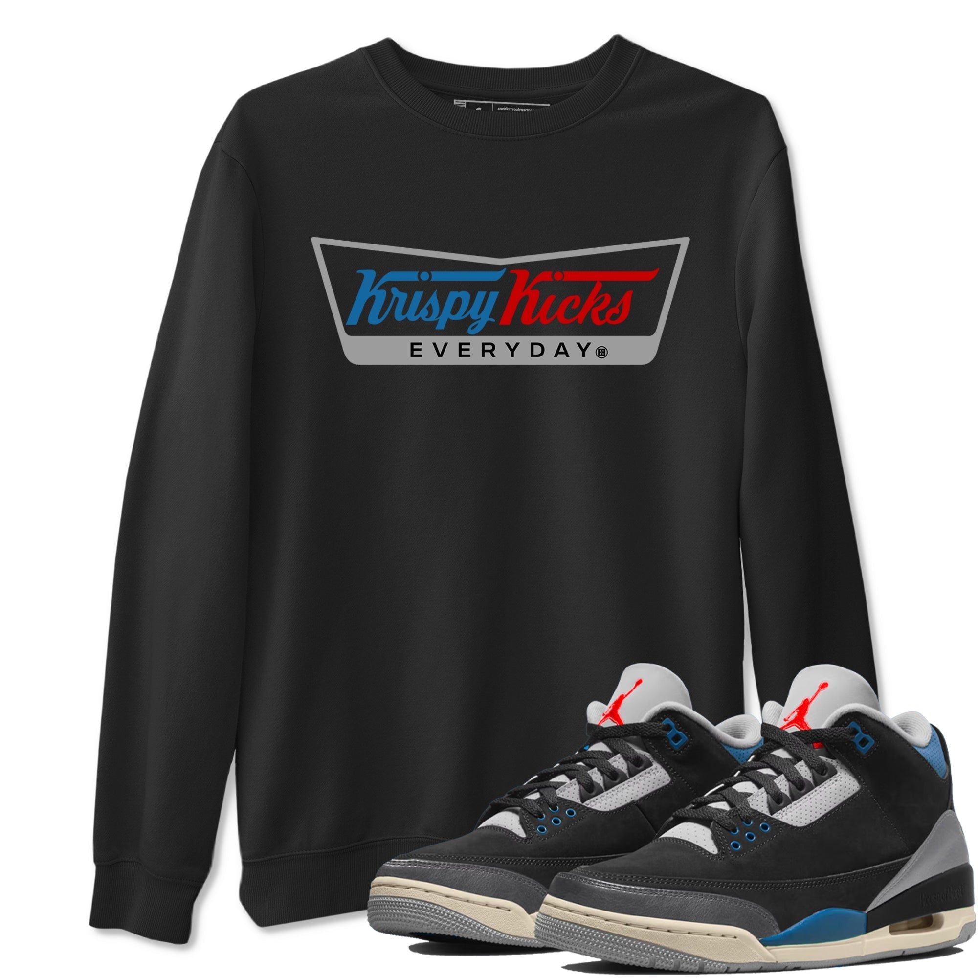Krispy Kicks snkmatch Tees - Air Jordan 3 Rare Air