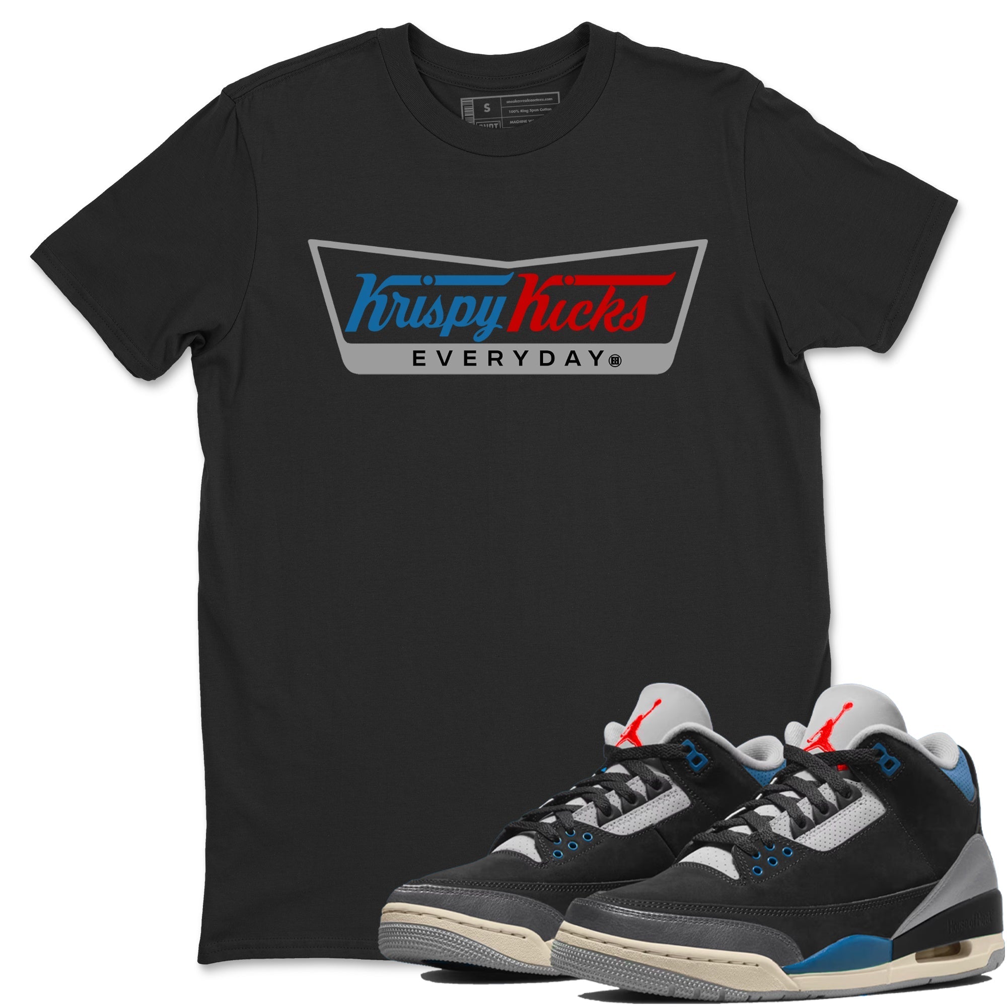 Krispy Kicks snkmatch Tees - Air Jordan 3 Rare Air