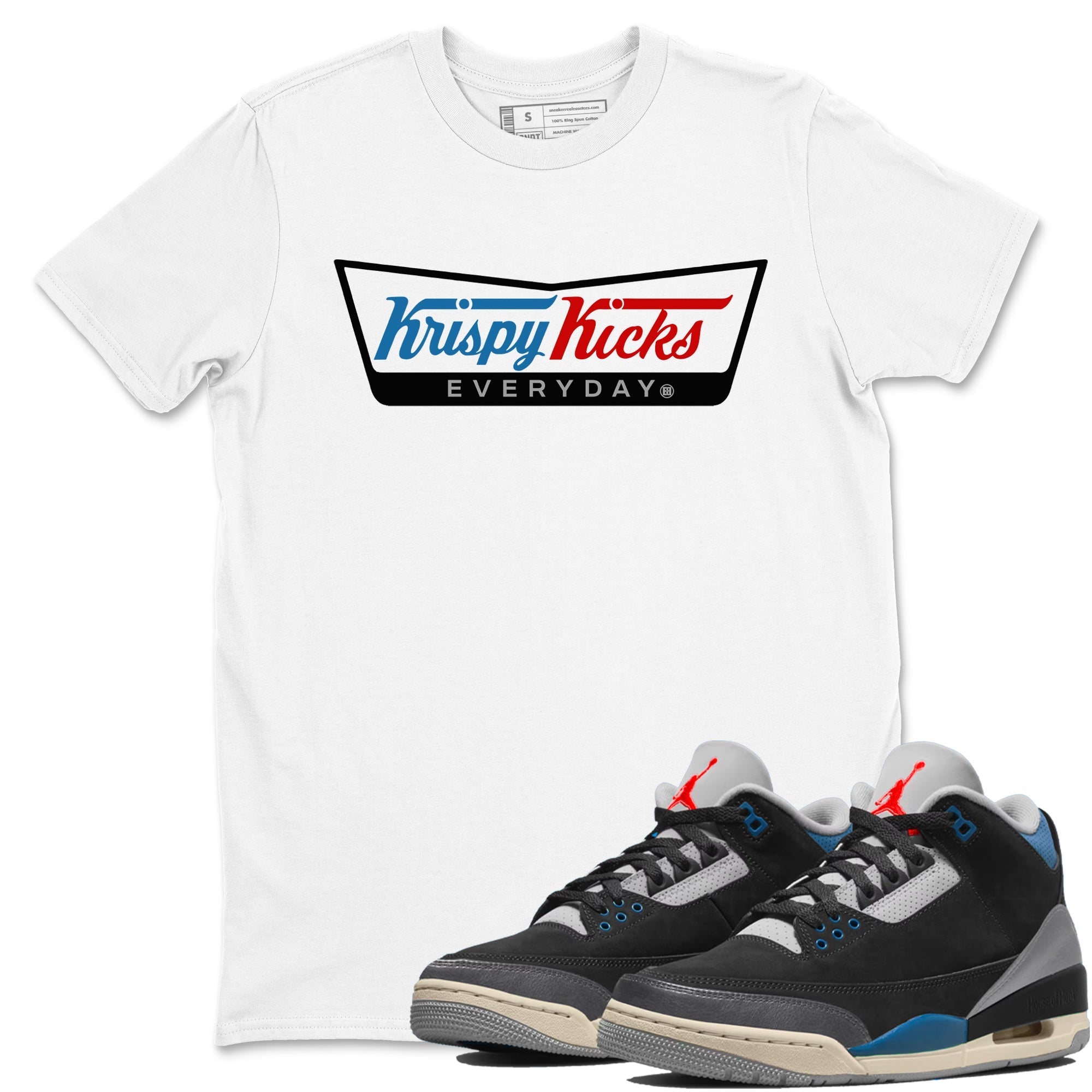 Krispy Kicks snkmatch Tees - Air Jordan 3 Rare Air