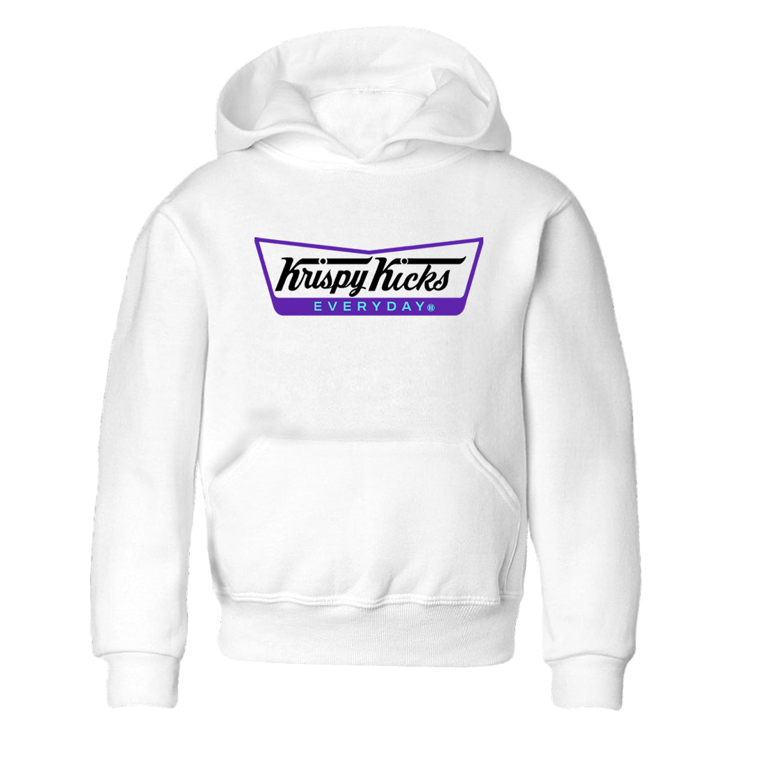 Krispy Kicks snkmatch Tees Kids - Air Jordan 5 Grape