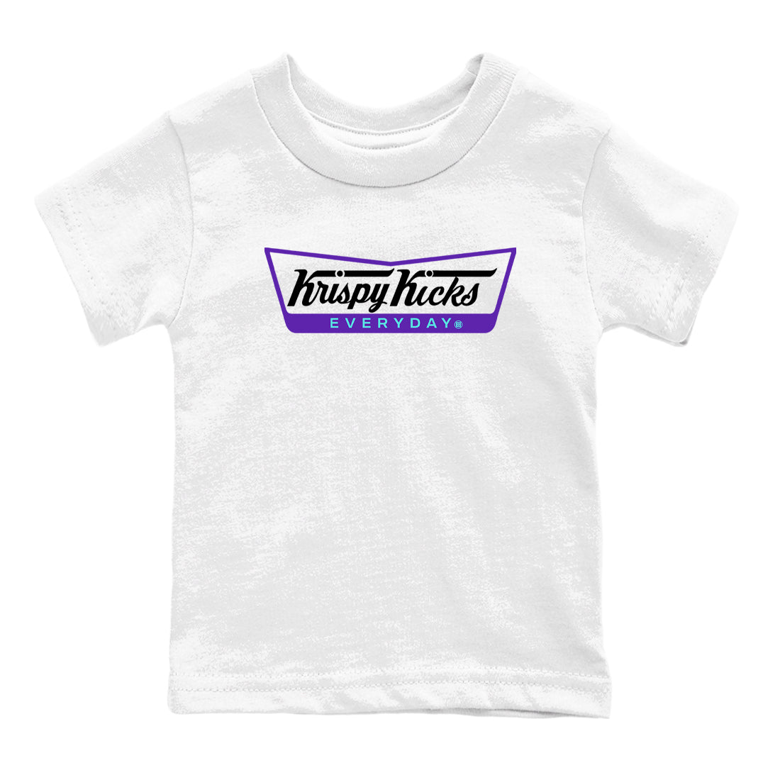 Krispy Kicks snkmatch Tees Kids - Air Jordan 5 Grape