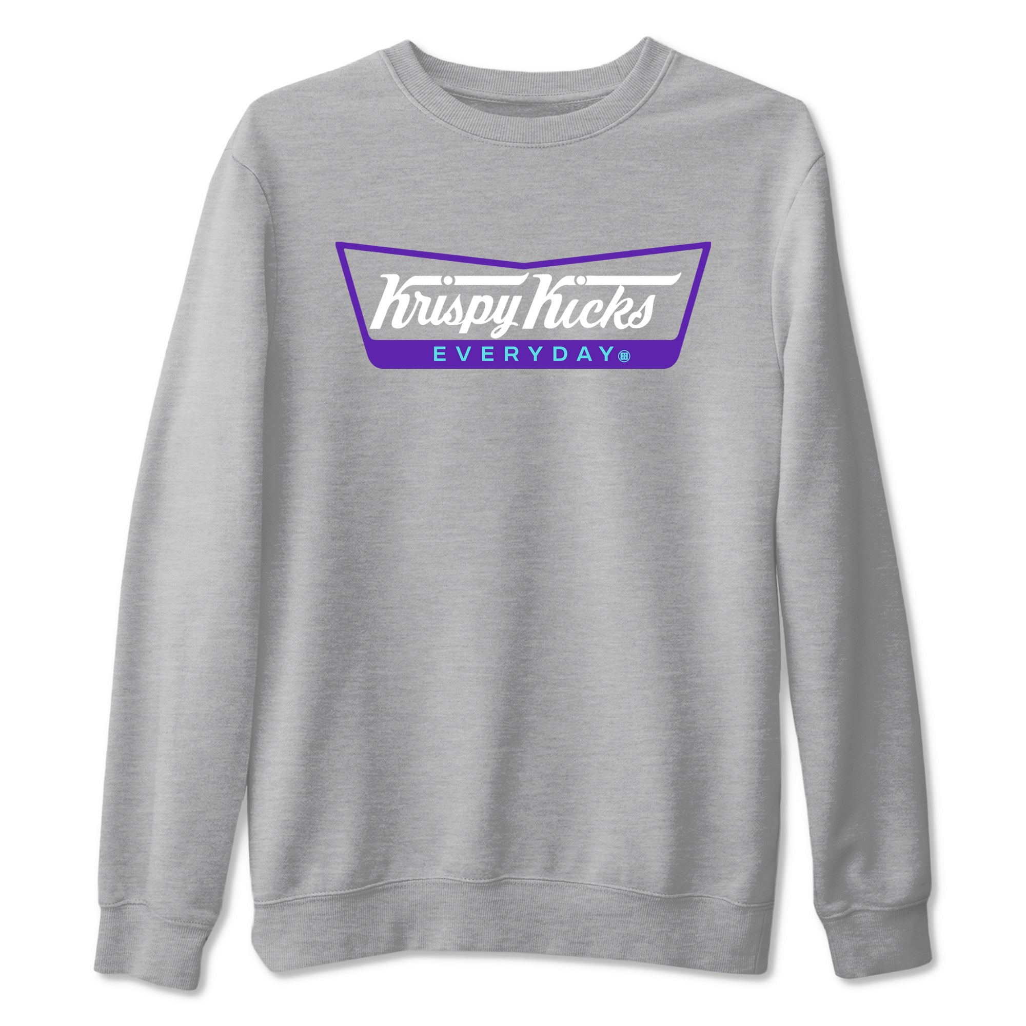 Krispy Kicks snkmatch Tees - Air Jordan 5 Grape