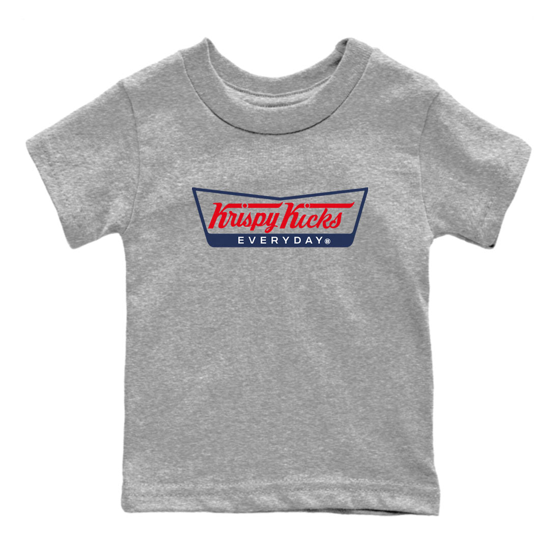 Krispy Kicks snkmatch Tees Kids - Air Jordan 6 White And Midnight Navy