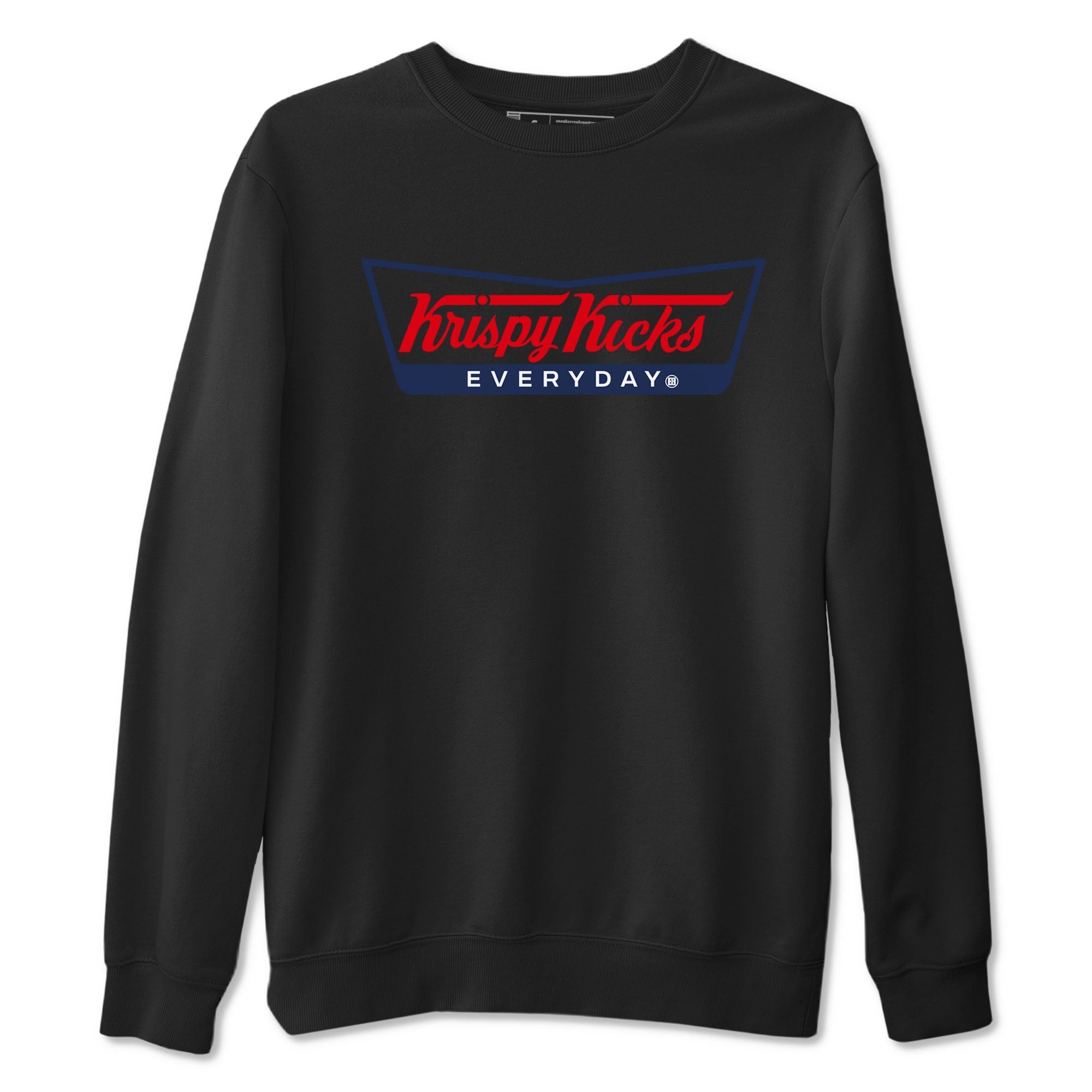 Krispy Kicks snkmatch Tees - Air Jordan 6 White And Midnight Navy