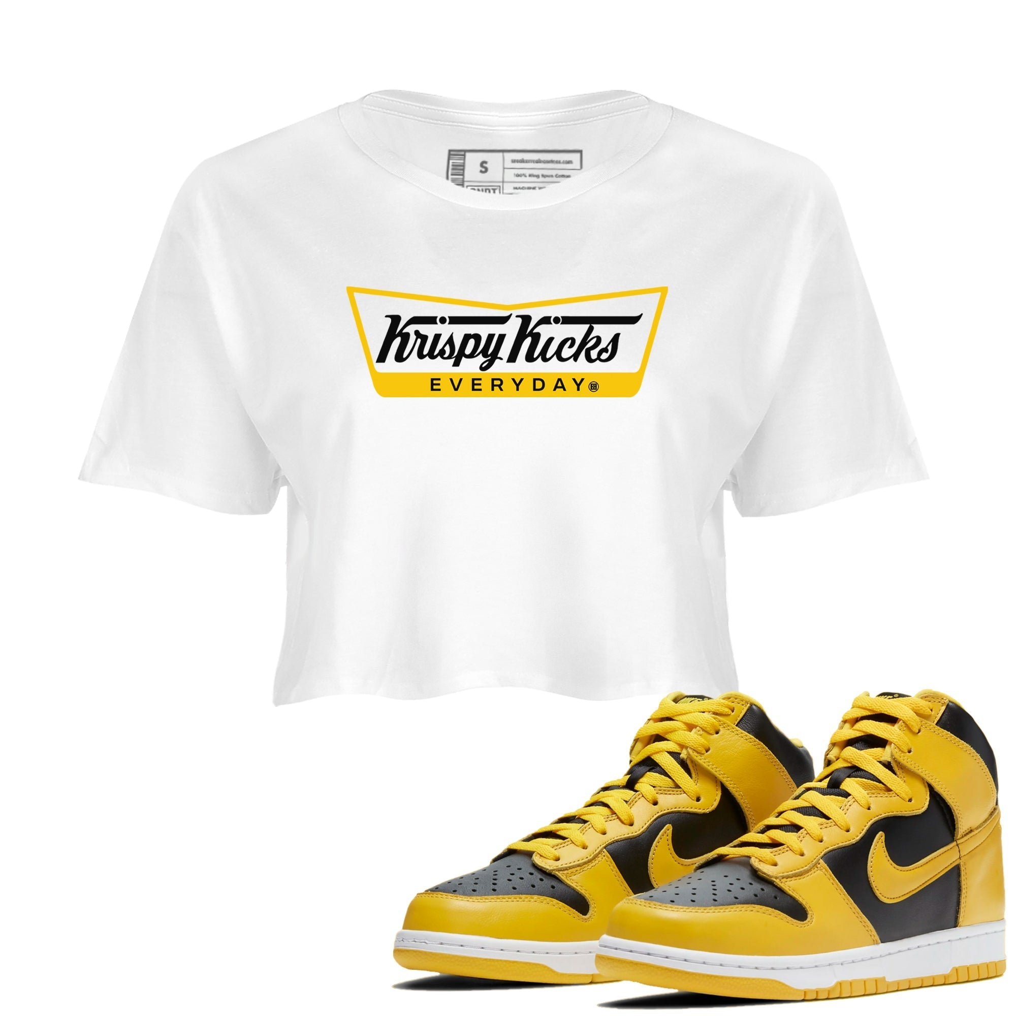 Krispy Kicks snkmatch Women's Top - Dunk High Pollen