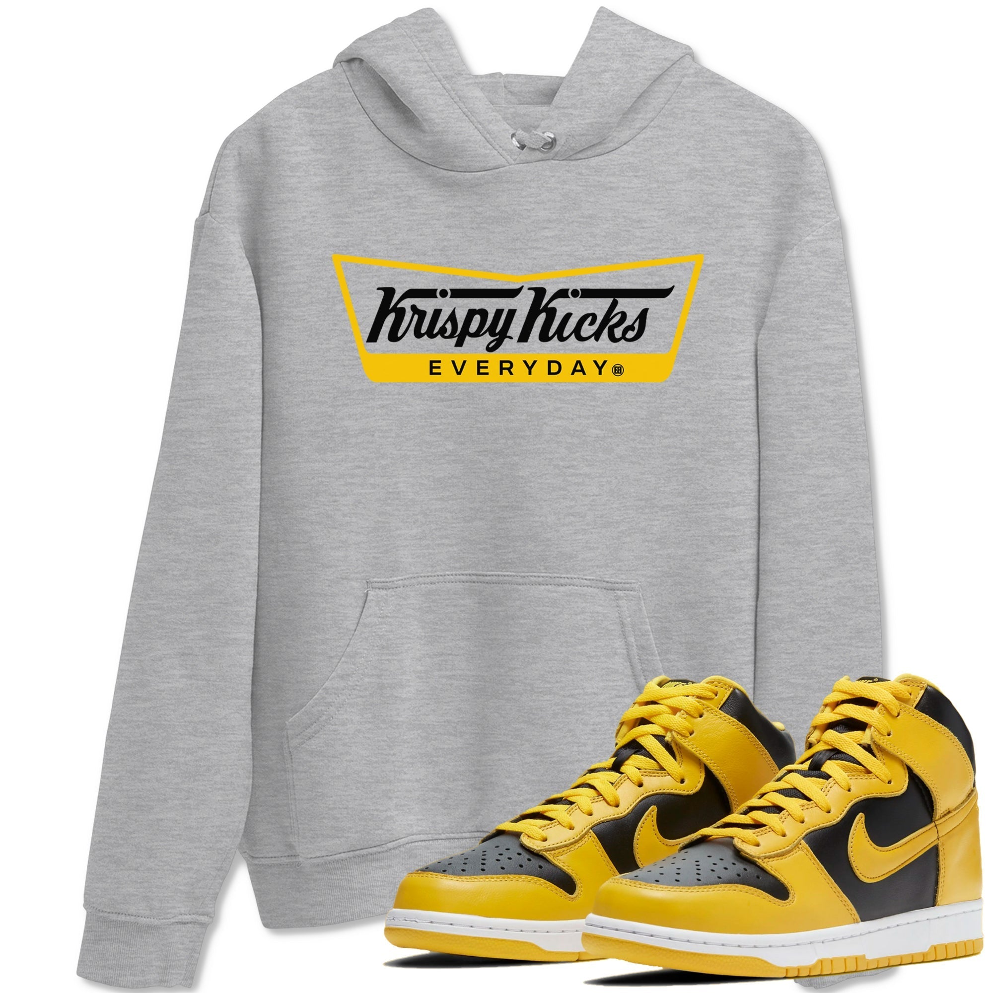 Krispy Kicks snkmatch Tees - Dunk High Pollen
