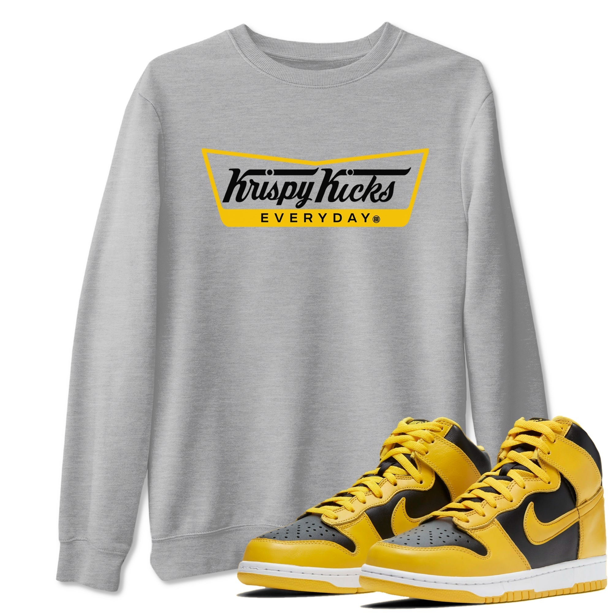 Krispy Kicks snkmatch Tees - Dunk High Pollen