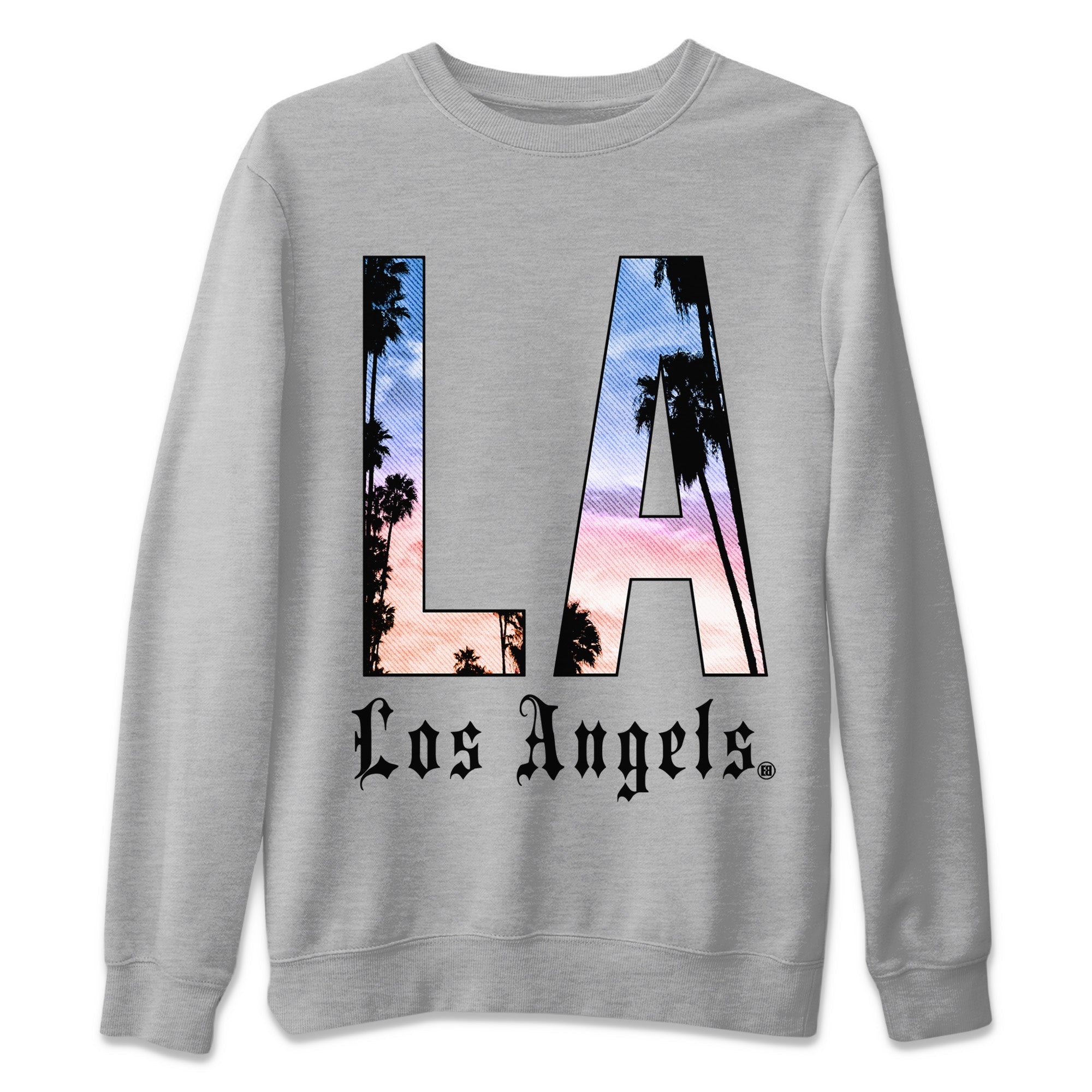 LA Los Angeles Unisex Tops - Air Jordan 1 Skyline