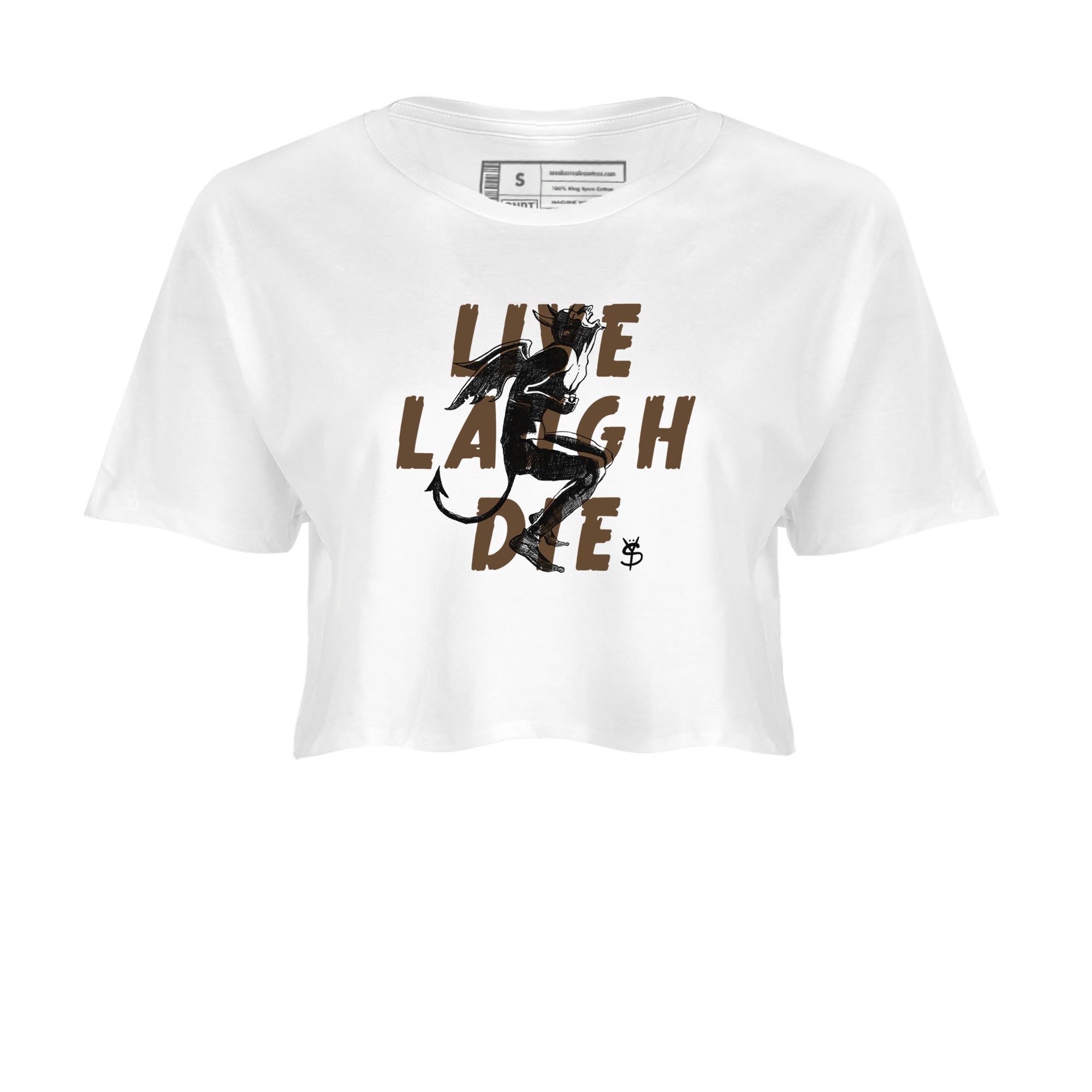 Laughing Devil snkmatch Women's Top - Air Jordan 1 Mocha