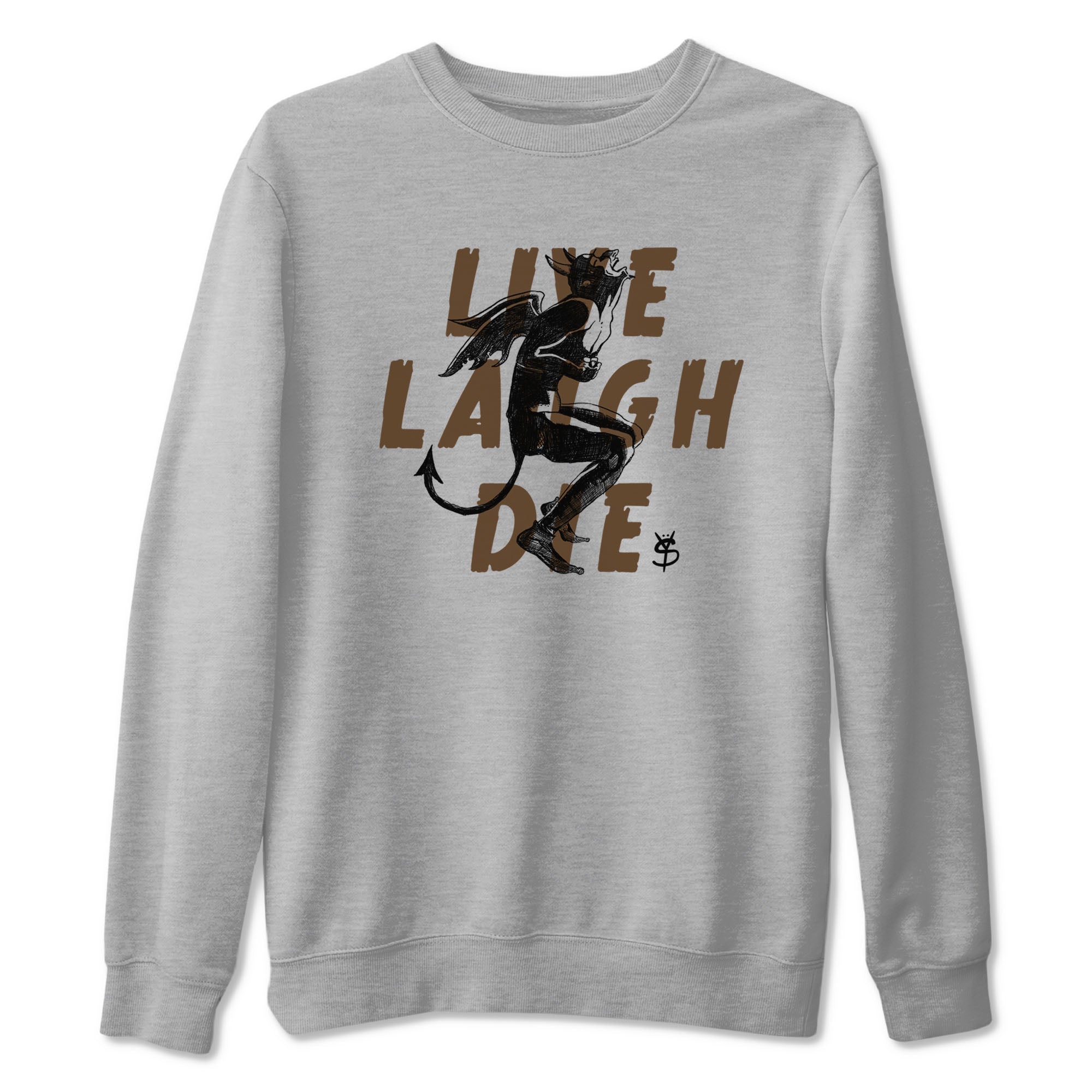 Laughing Devil snkmatch Tees - Air Jordan 1 Mocha