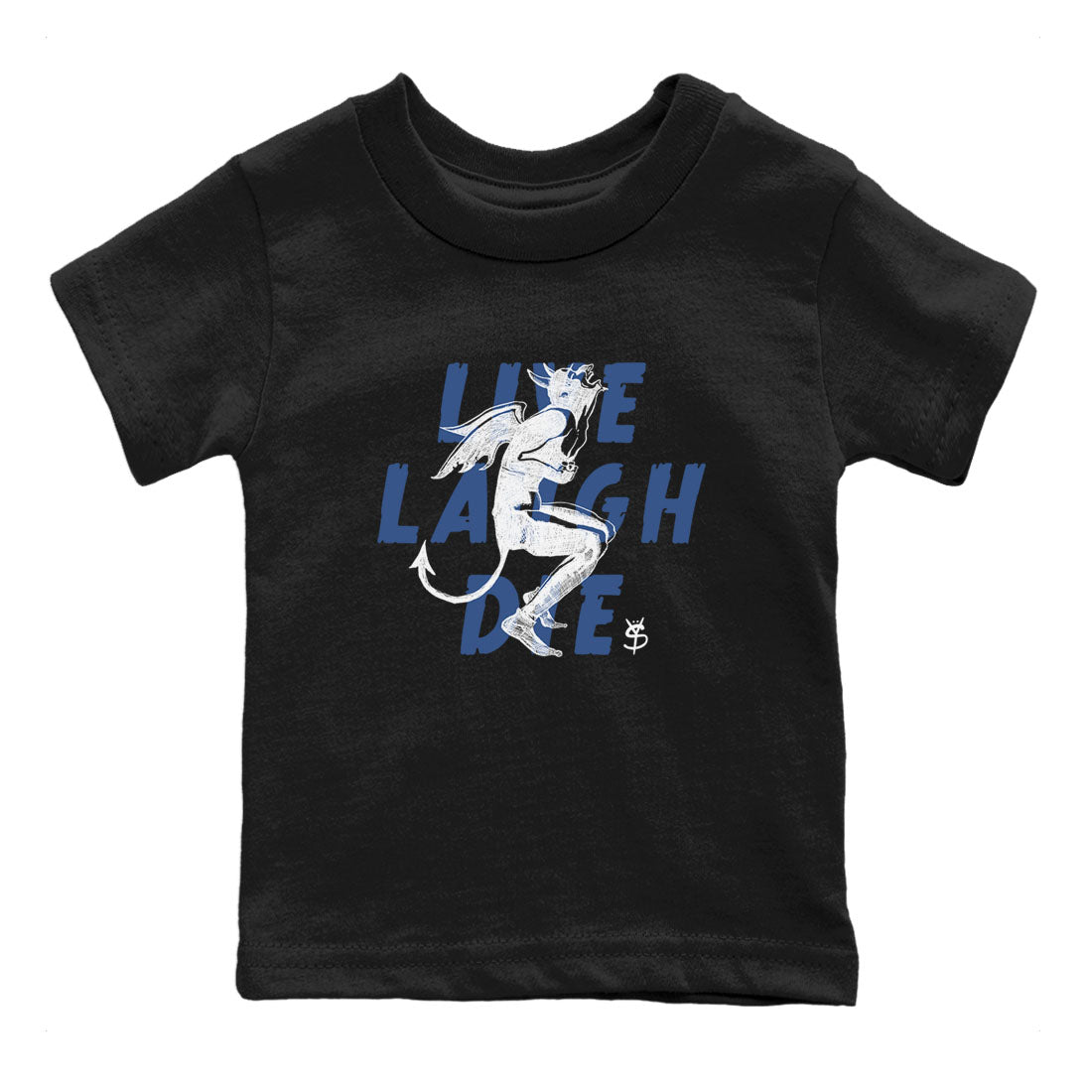 Laughing Devil snkmatch Tees Kids - Air Jordan 11 Diffused Blue