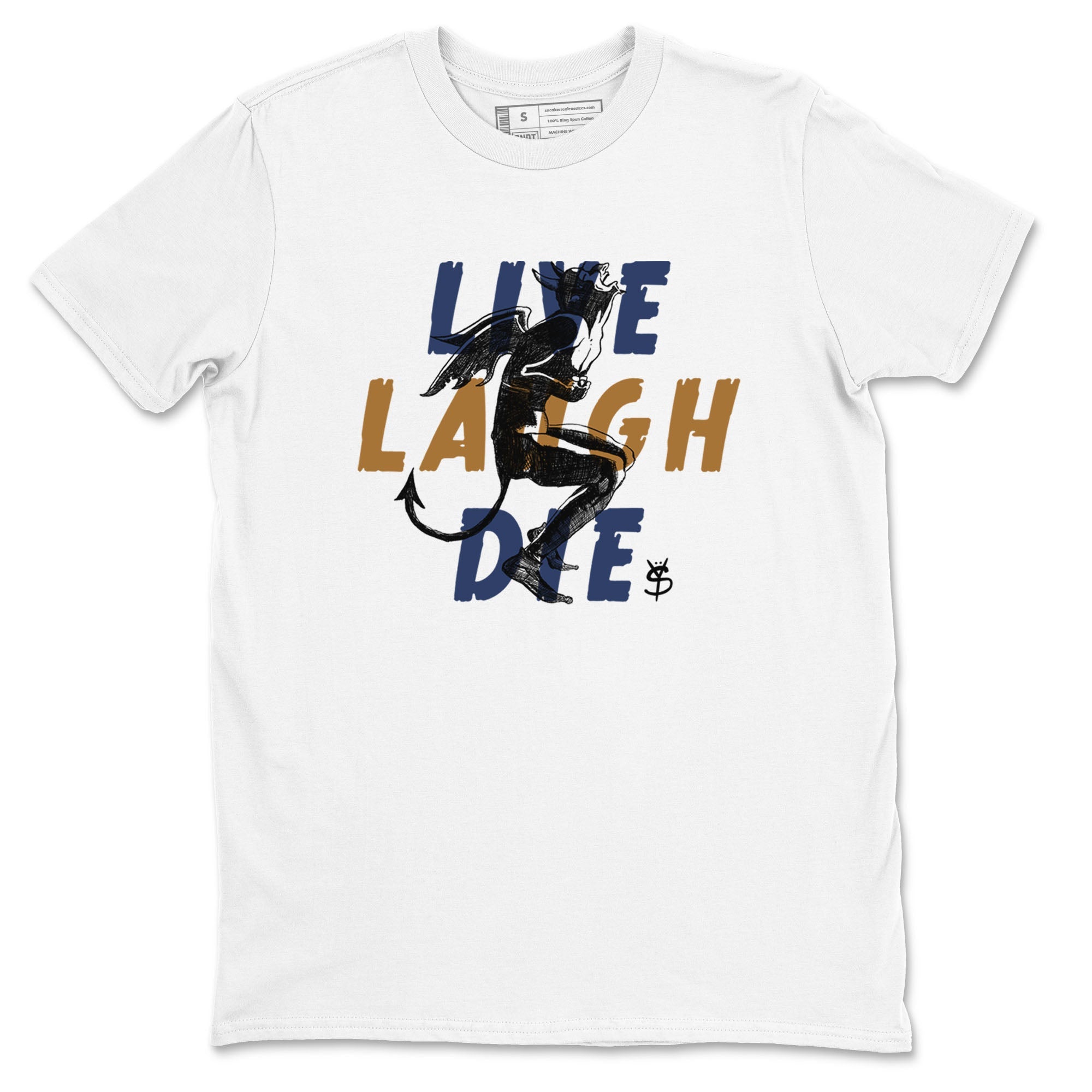 Laughing Devil snkmatch Tees - Air Jordan 13 Midnight Navy