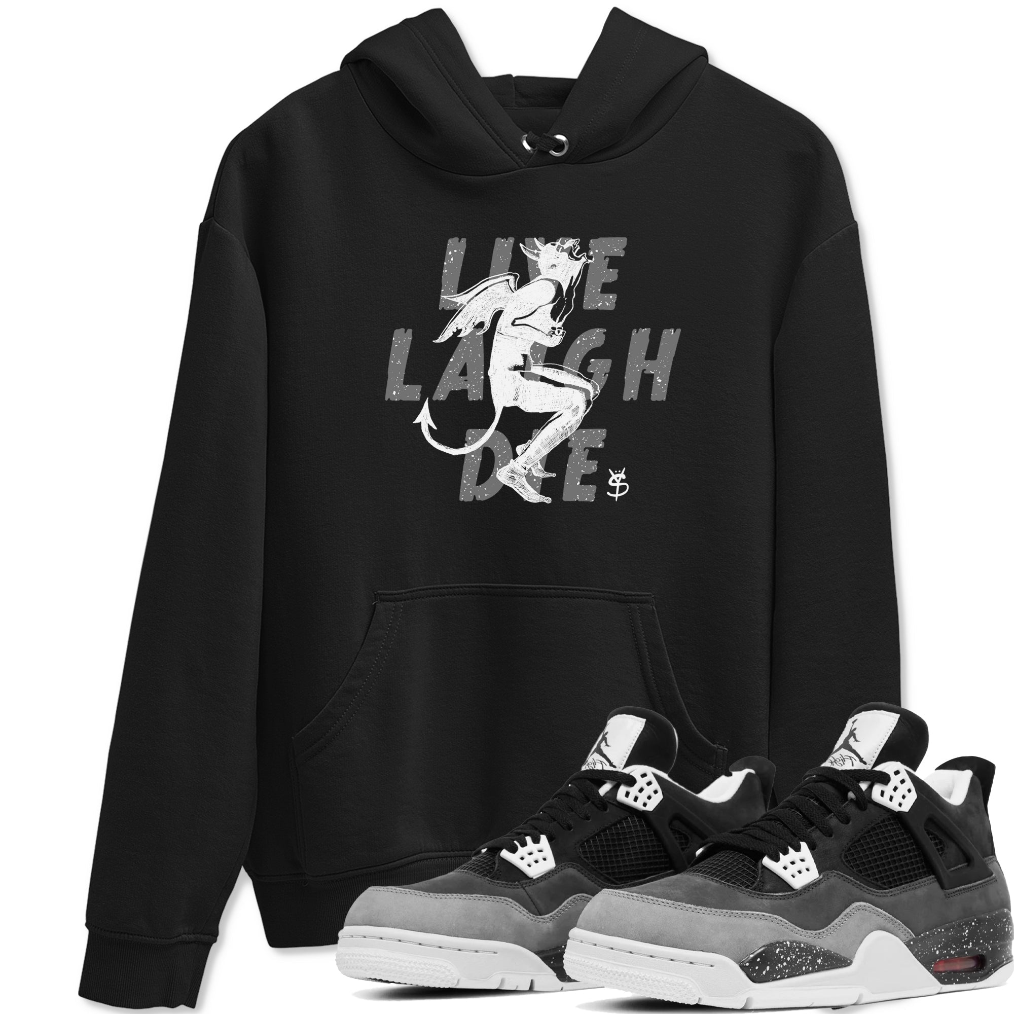 Laughing Devil snkmatch Tees - Air Jordan 4 Fear