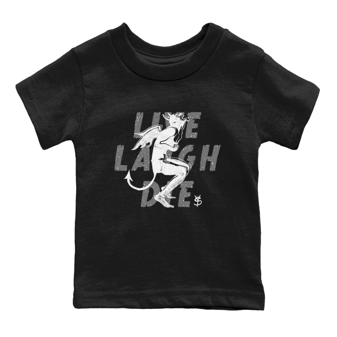 Laughing Devil snkmatch Tees Kids - Air Jordan 4 Fear