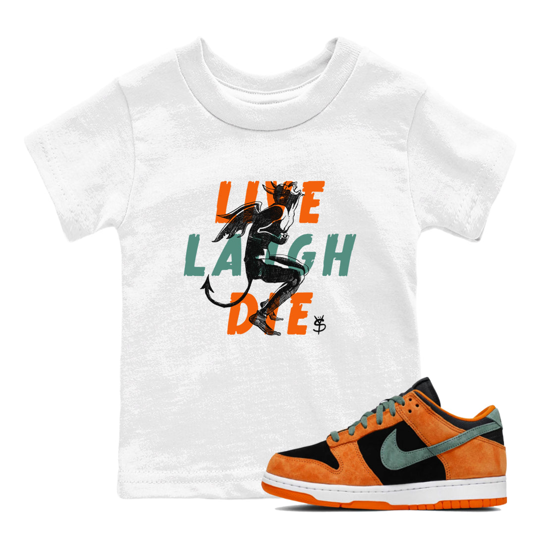 Laughing Devil snkmatch Tees Kids - Dunk Ceramic