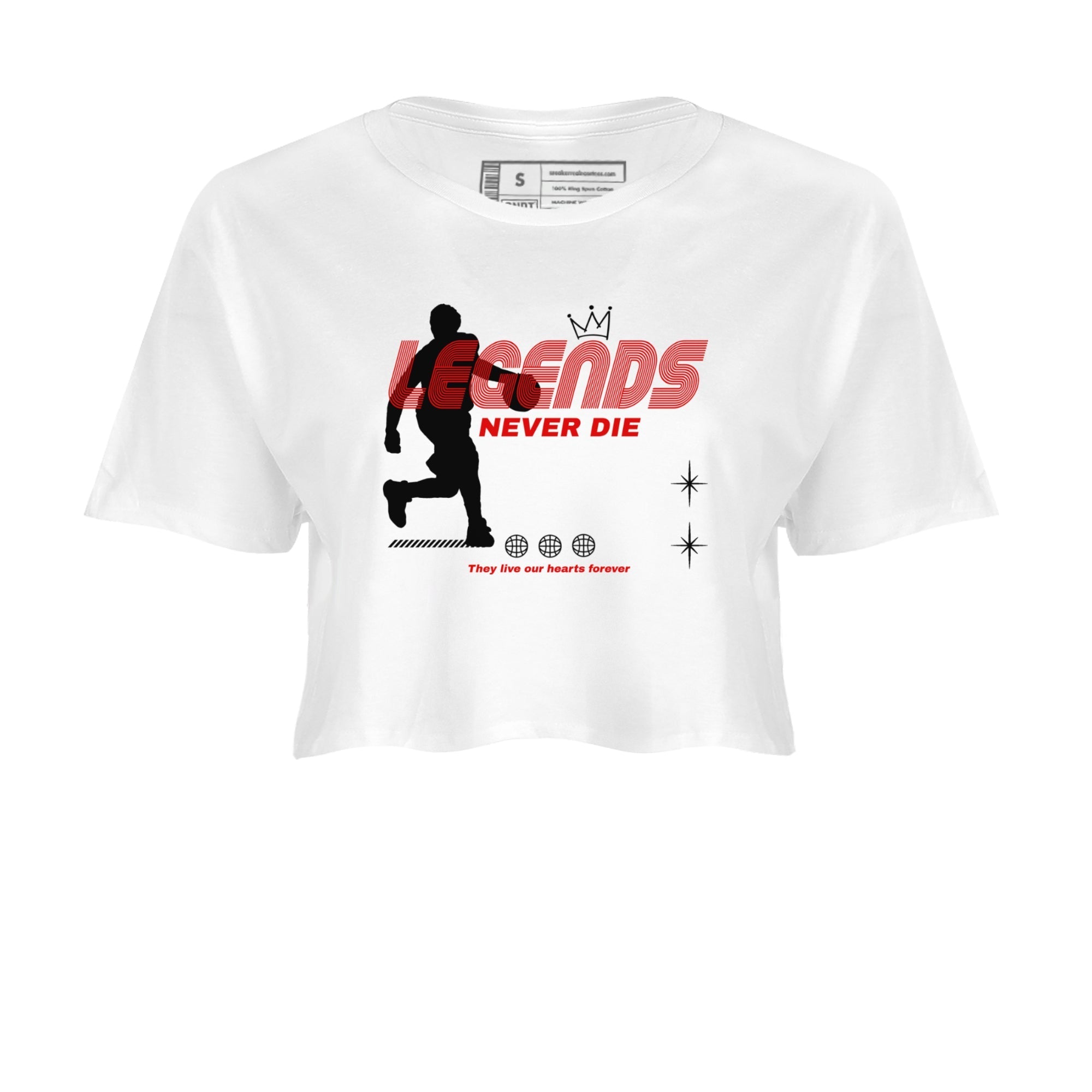 Legends Never Die snkmatch Women's Top - Air Jordan 1 Black Toe Reimagined