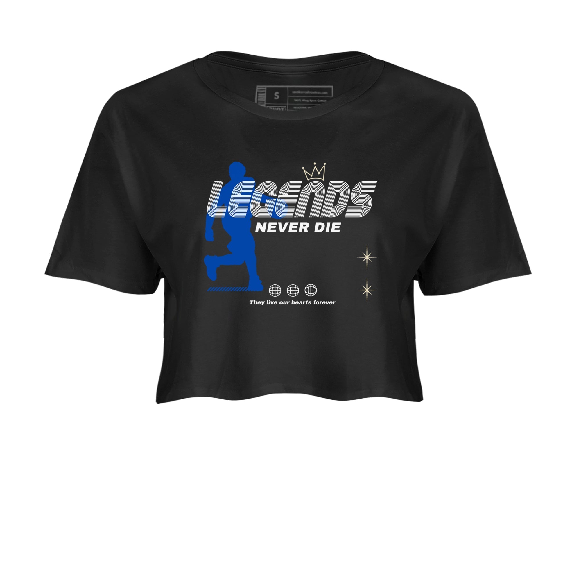 Legends Never Die snkmatch Women's Top - Air Jordan 1 Game Royal