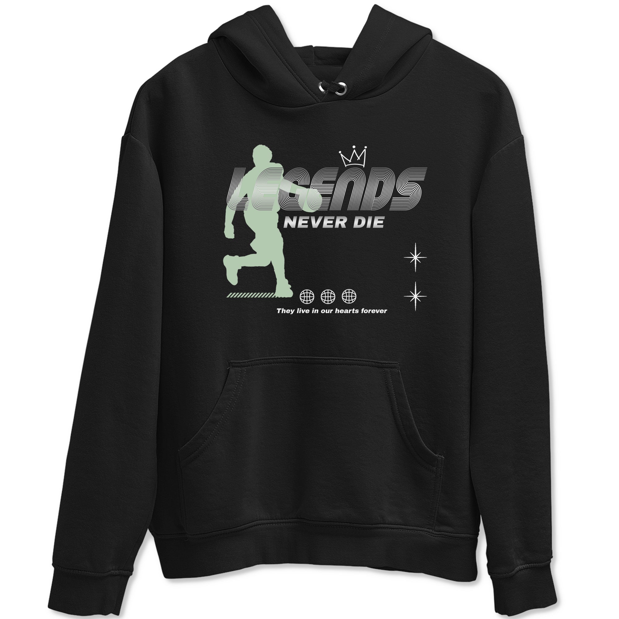 Legends Never Die snkmatch Tees - Air Jordan 4 Abundance