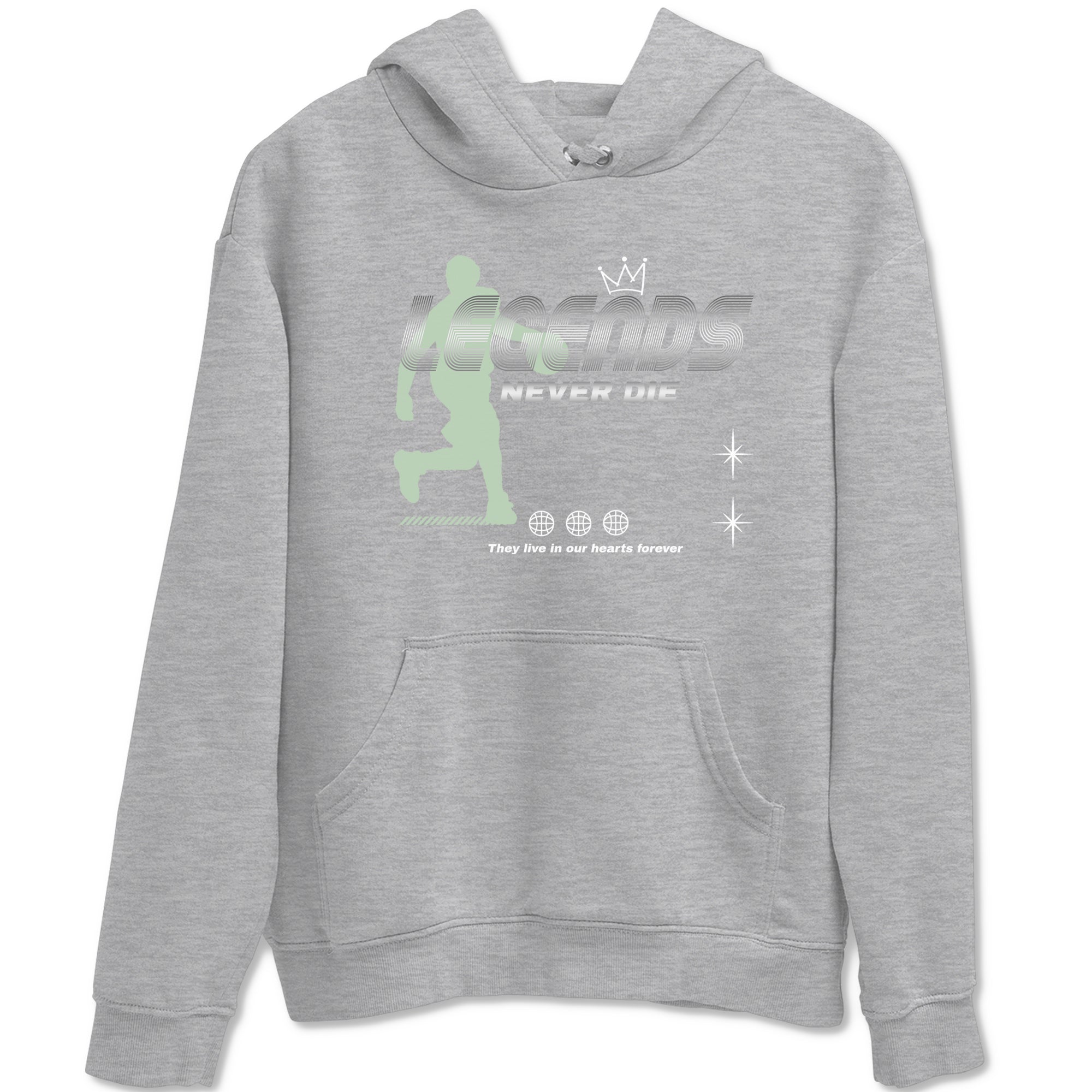 Legends Never Die snkmatch Tees - Air Jordan 4 Abundance