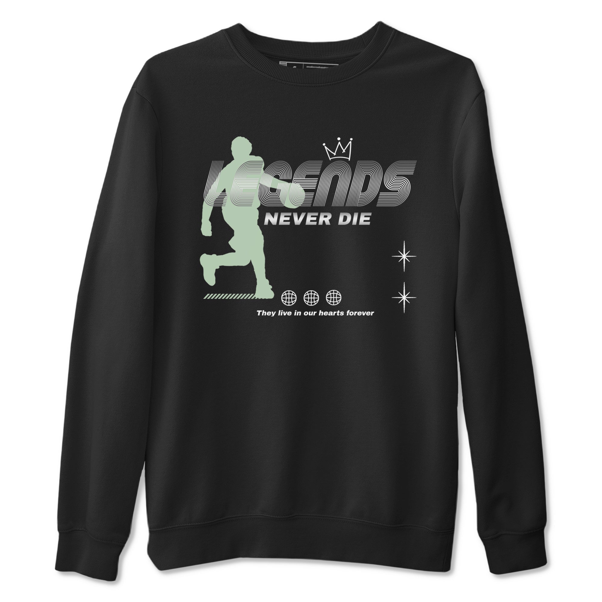 Legends Never Die snkmatch Tees - Air Jordan 4 Abundance