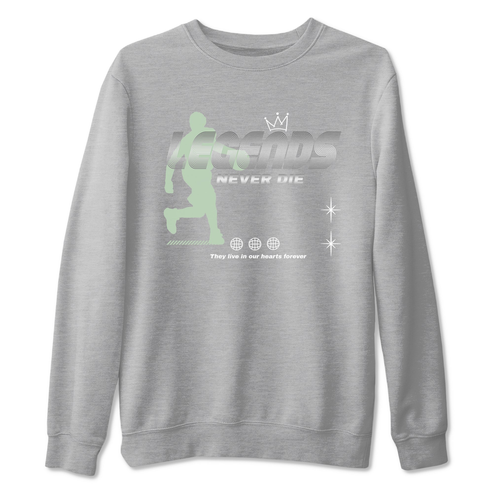Legends Never Die snkmatch Tees - Air Jordan 4 Abundance
