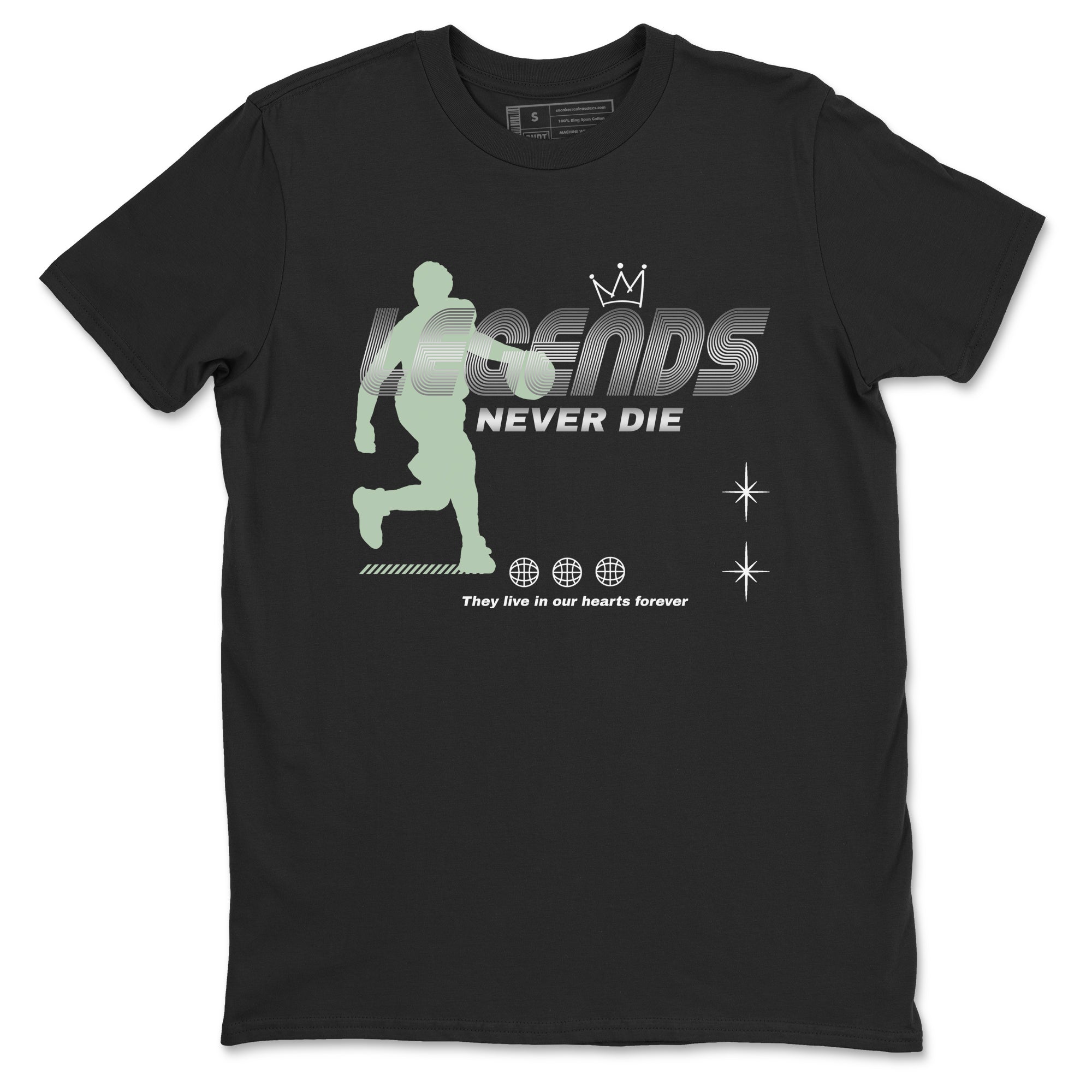 Legends Never Die snkmatch Tees - Air Jordan 4 Abundance