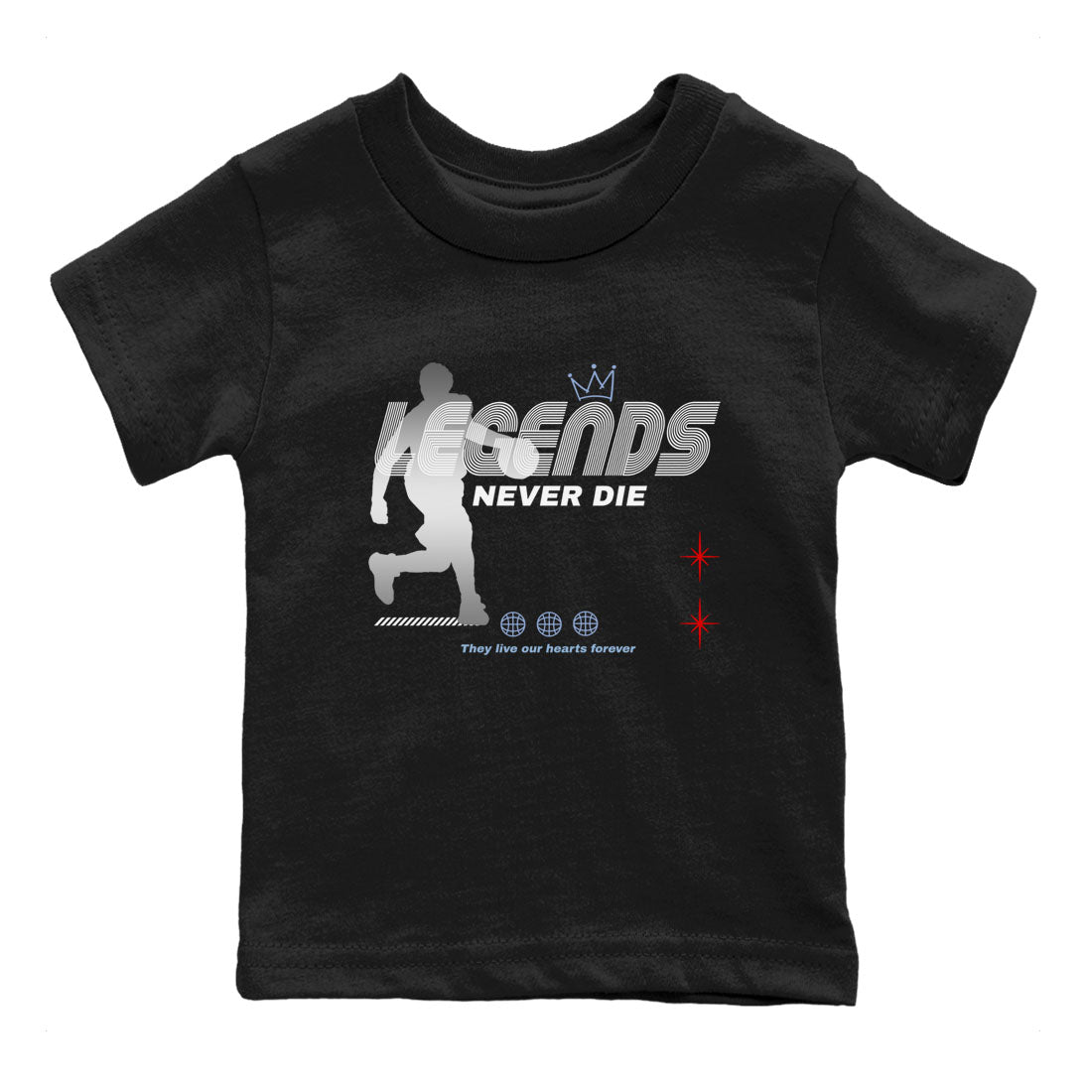 Legends Never Die snkmatch Tees Kids - Air Jordan 5 Reimagined