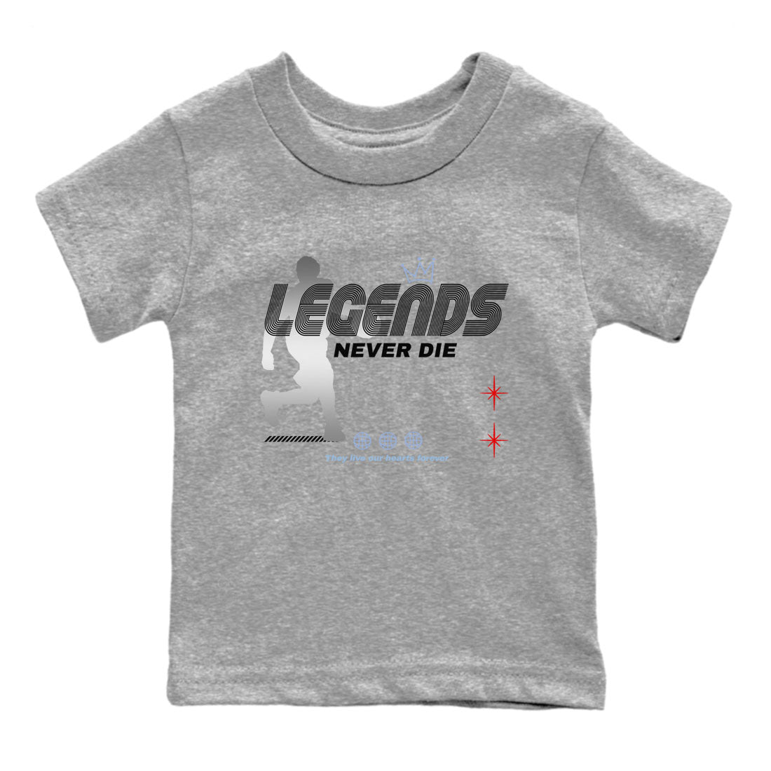 Legends Never Die snkmatch Tees Kids - Air Jordan 5 Reimagined