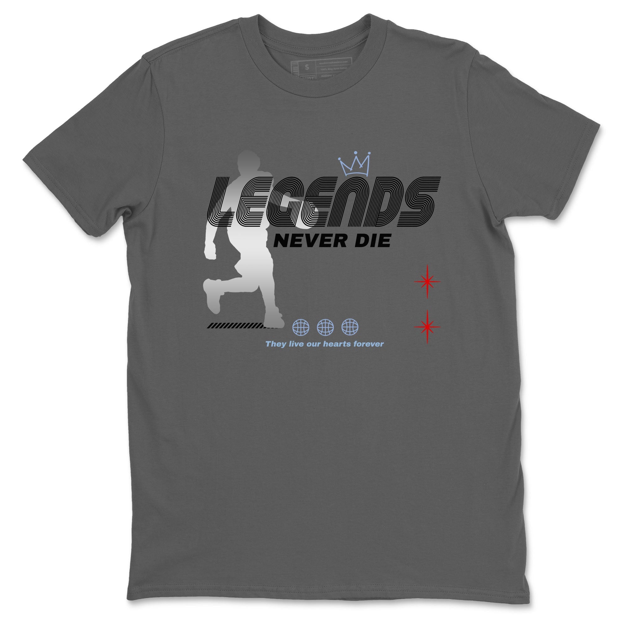 Legends Never Die snkmatch Tees - Air Jordan 5 Reimagined
