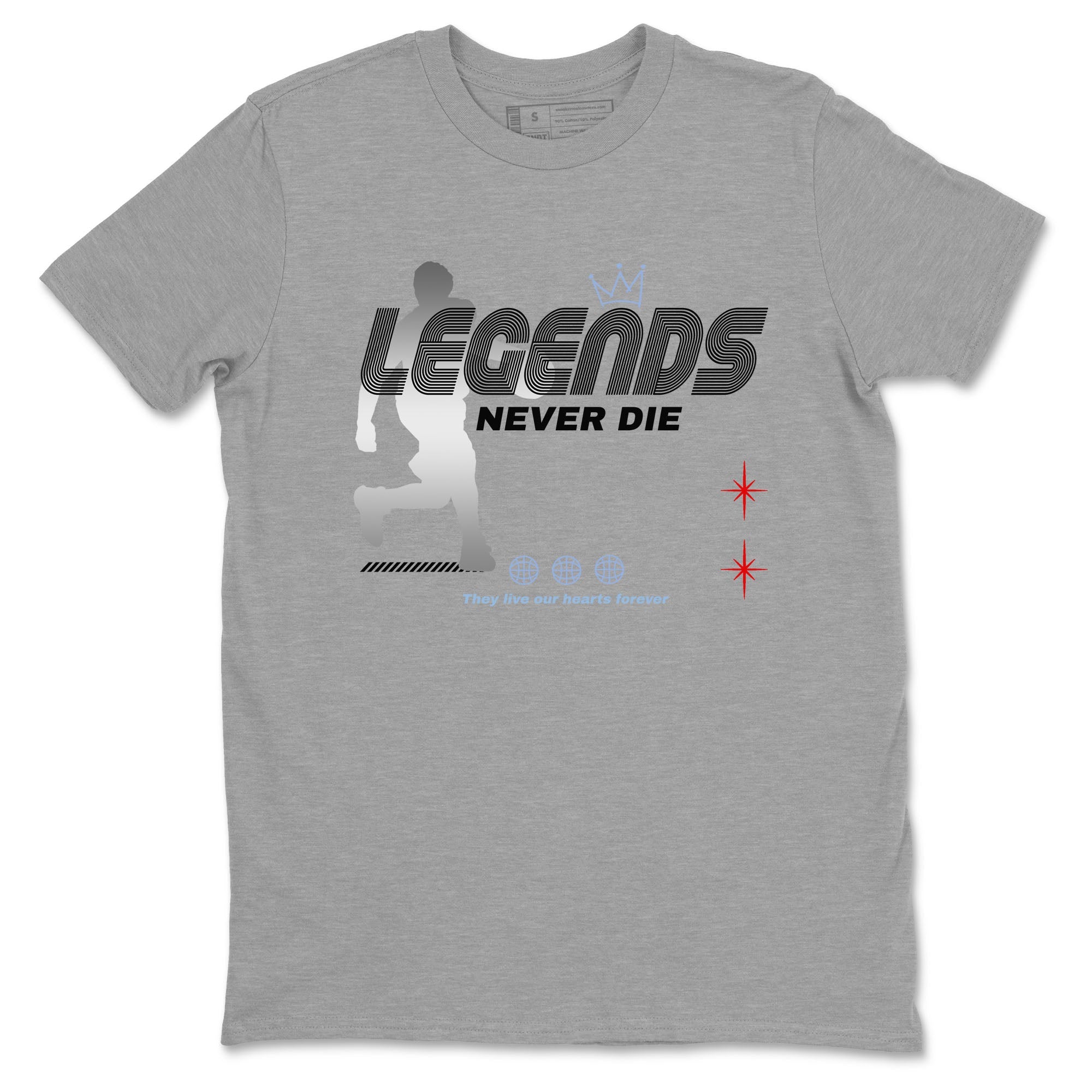 Legends Never Die snkmatch Tees - Air Jordan 5 Reimagined
