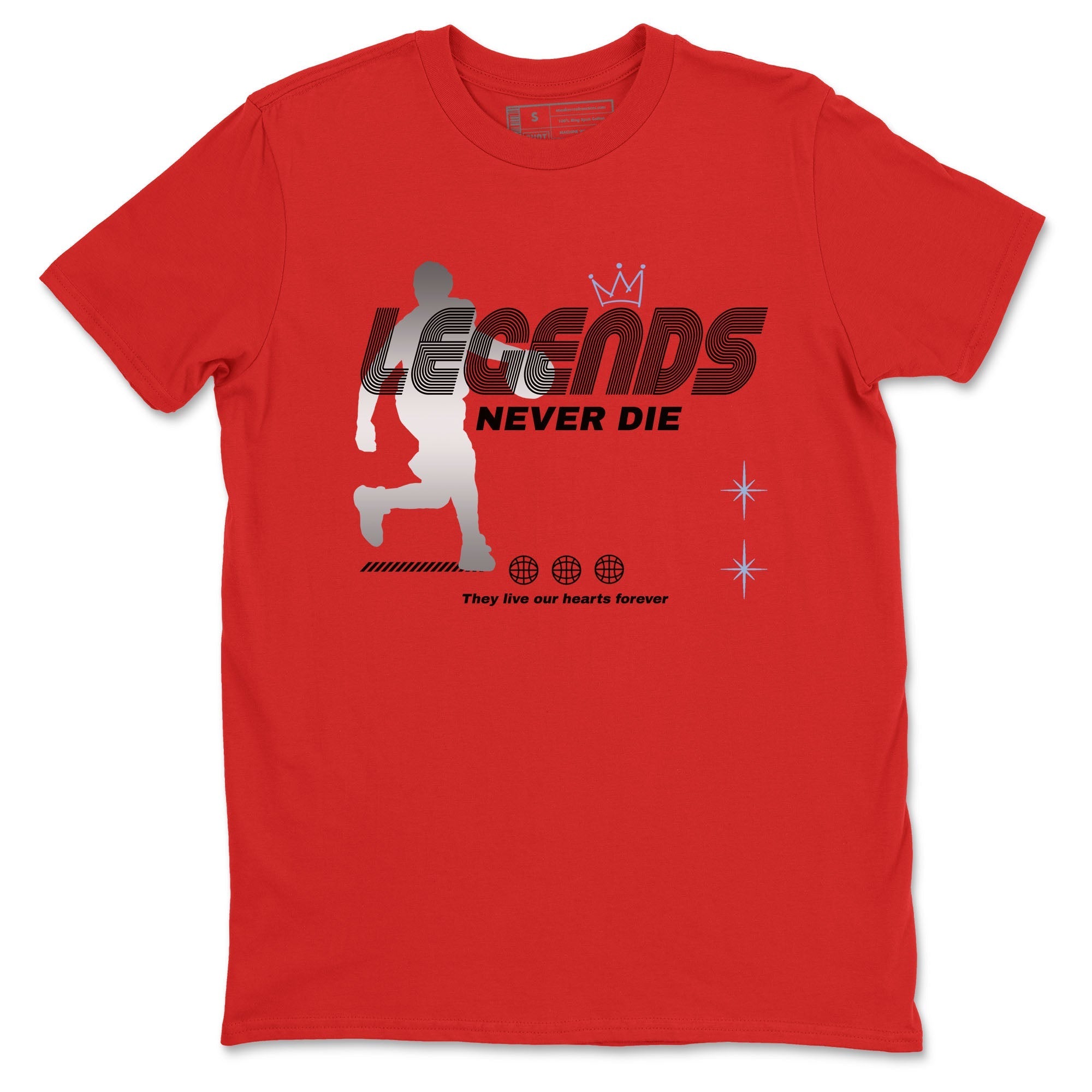 Legends Never Die snkmatch Tees - Air Jordan 5 Reimagined